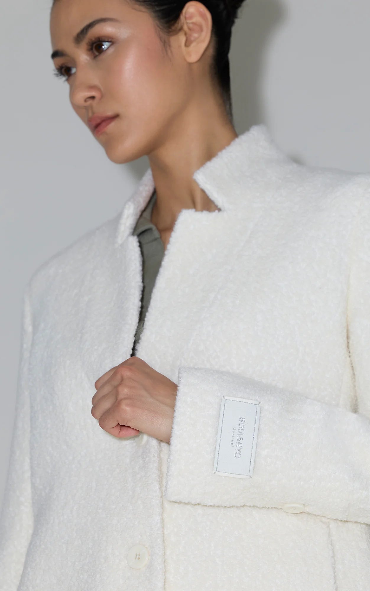 Diane Wool Coat I Powder