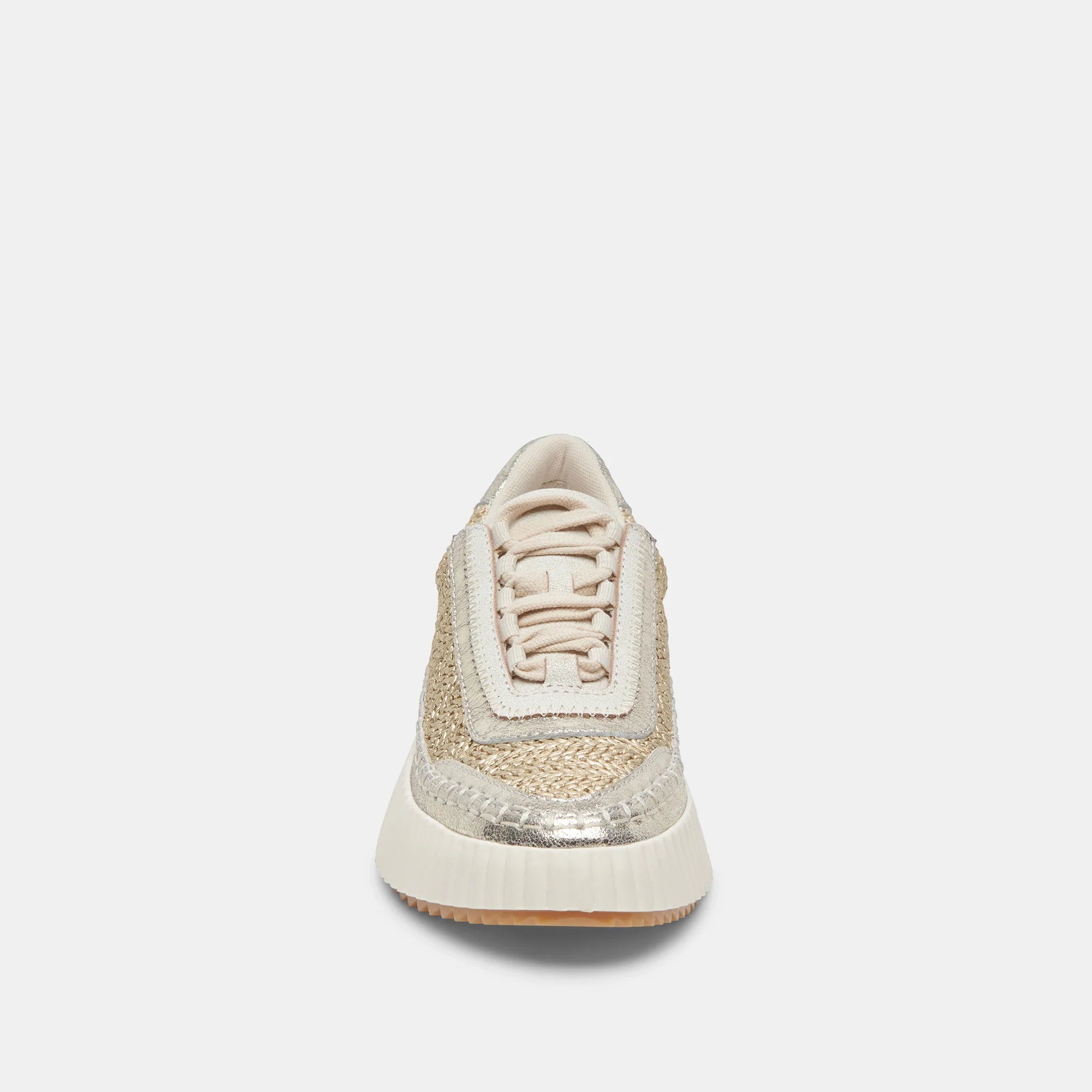 Dolen Sneakers Gold Knit