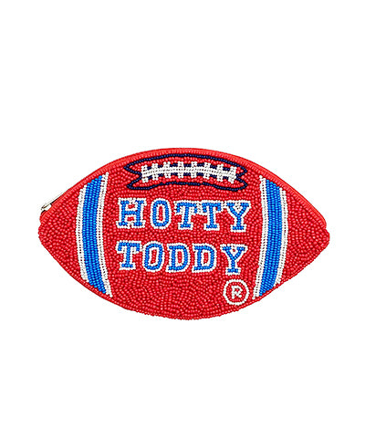 Hotty Toddy Football Pouch Red / Blue