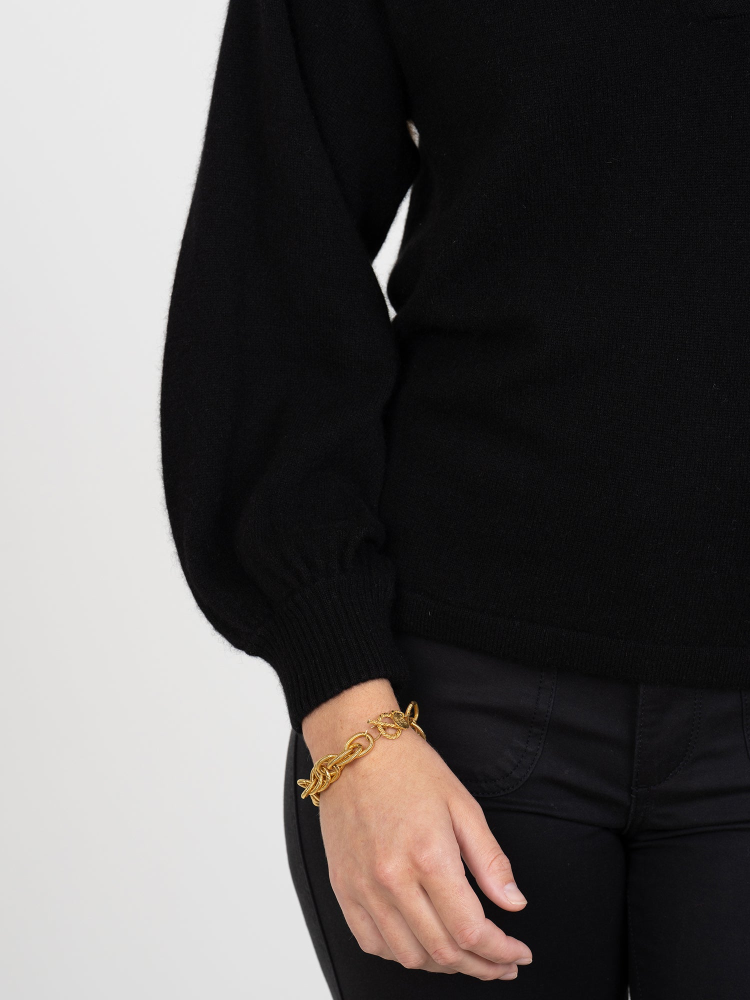 Lolli Sweater | Midnight Cashmere