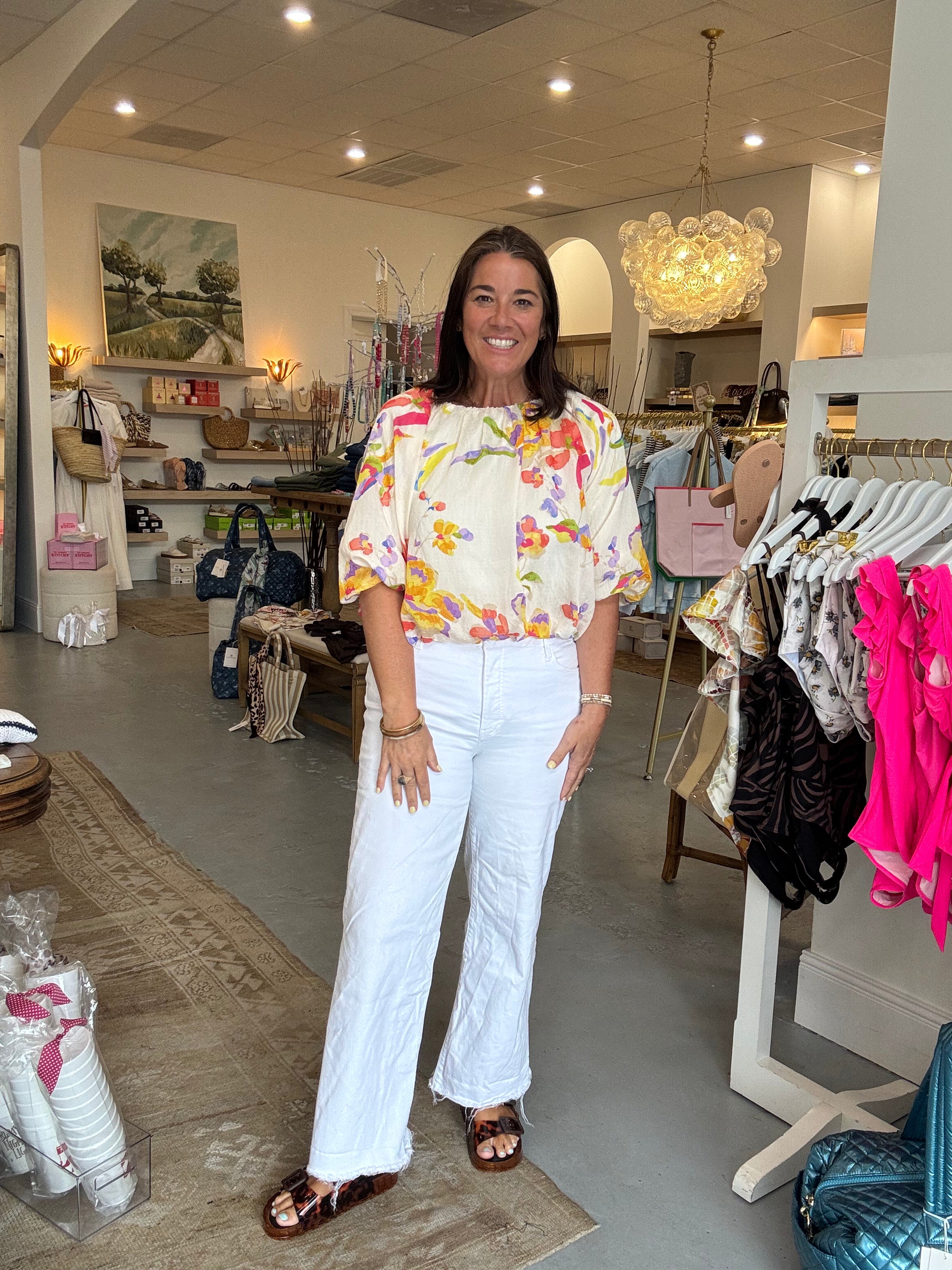Francie Top | Cream