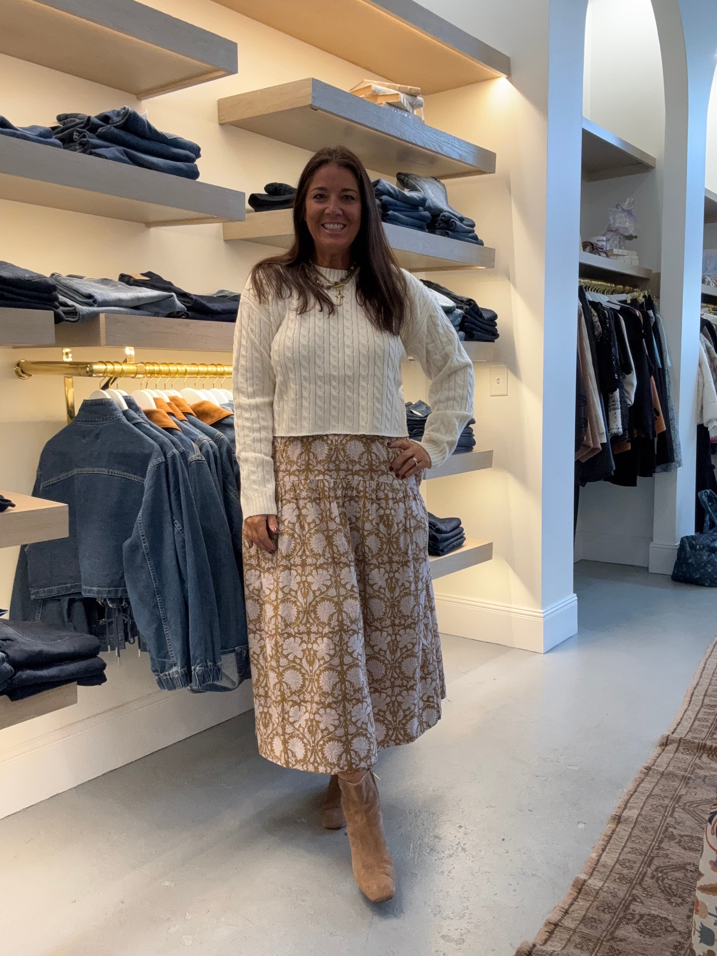 Allie Sweater | Cream