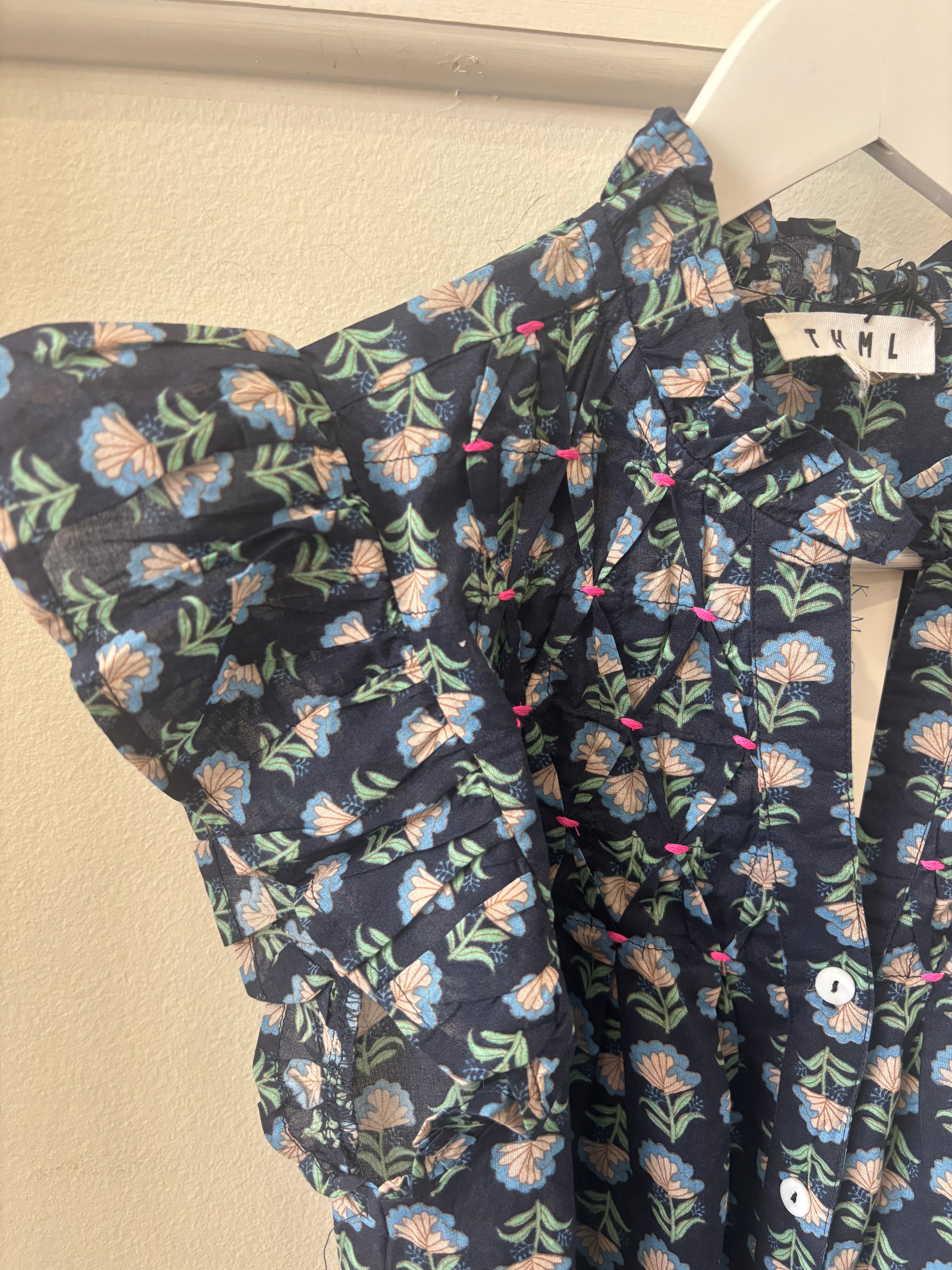 Emily Flutter Sleeve Blouse