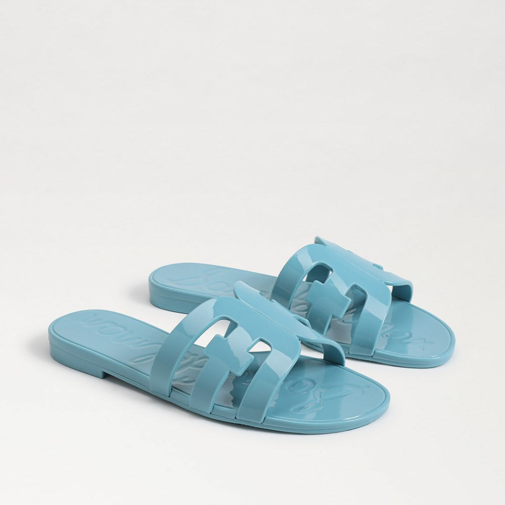Bay Jelly Slide Sandals Blue Reef