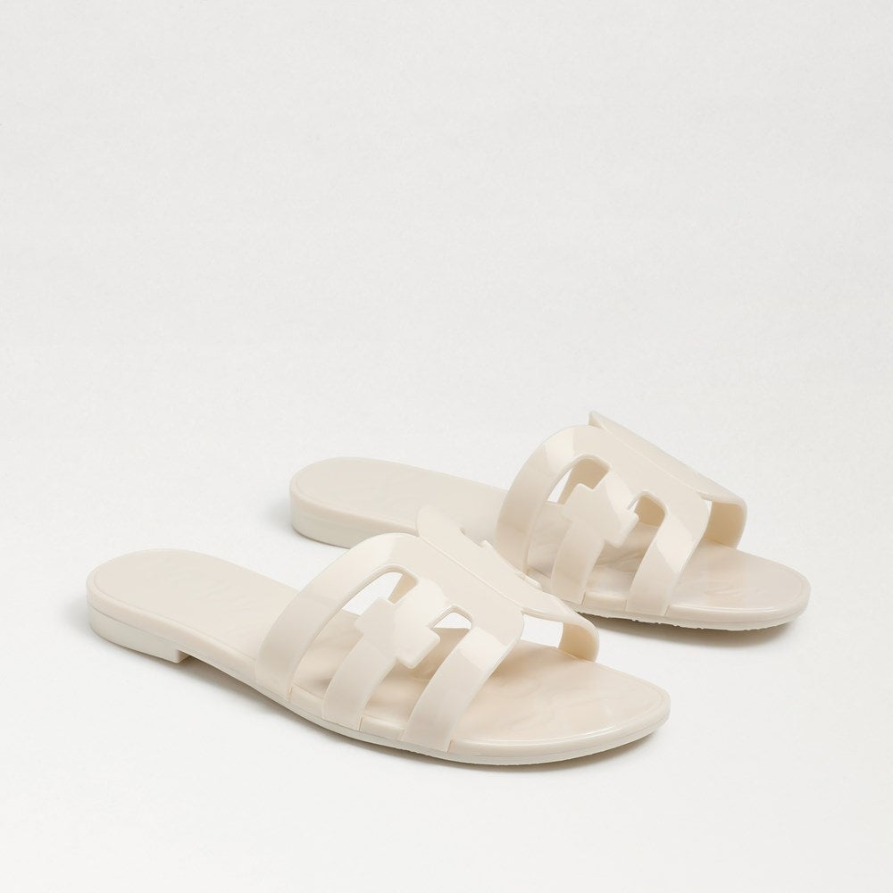 Bay Jelly Slide Sandals Ivory