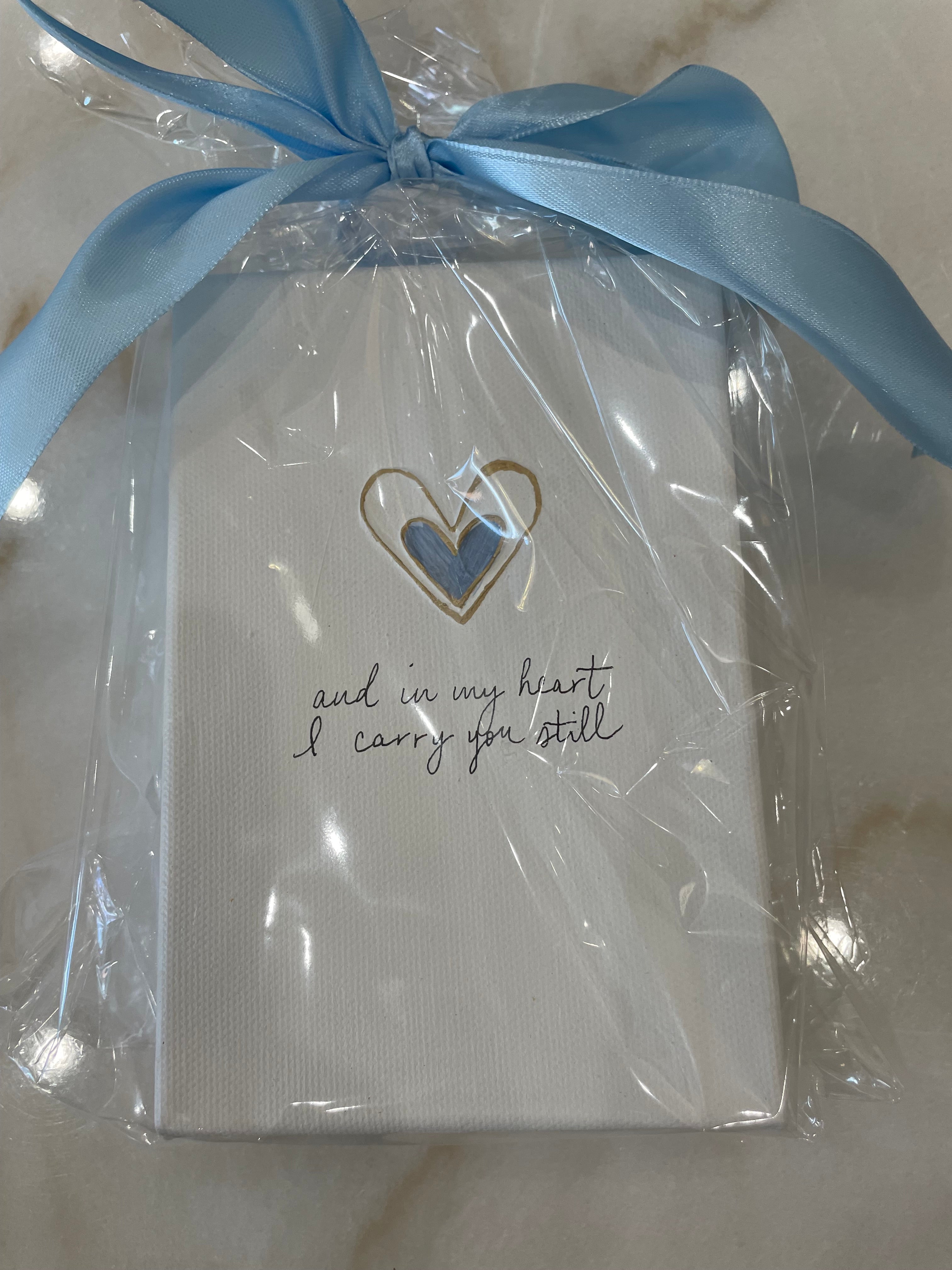 Canvas 4x6| In My Heart Blue