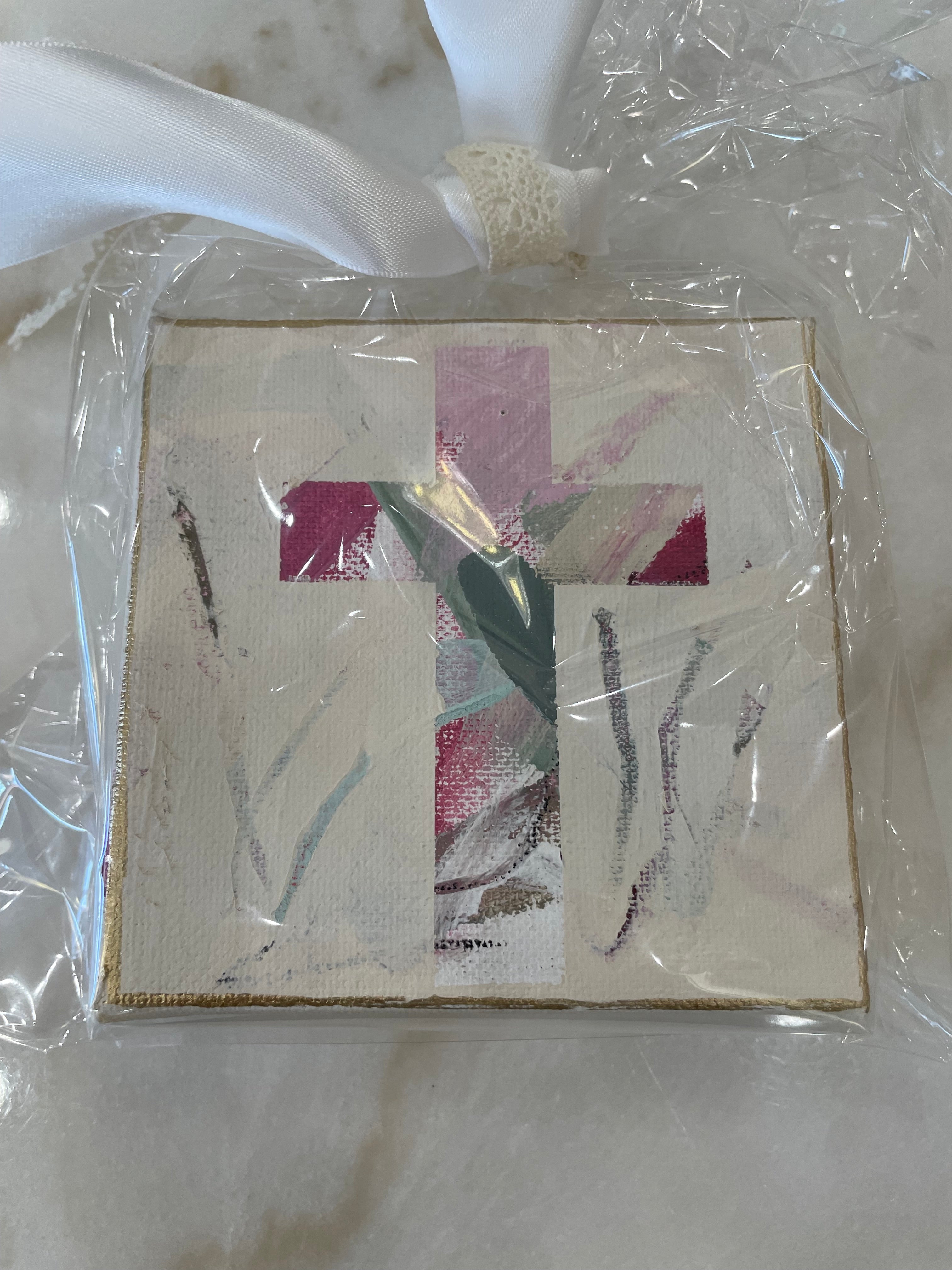 Canvas Art 4x4 |Cream Cross
