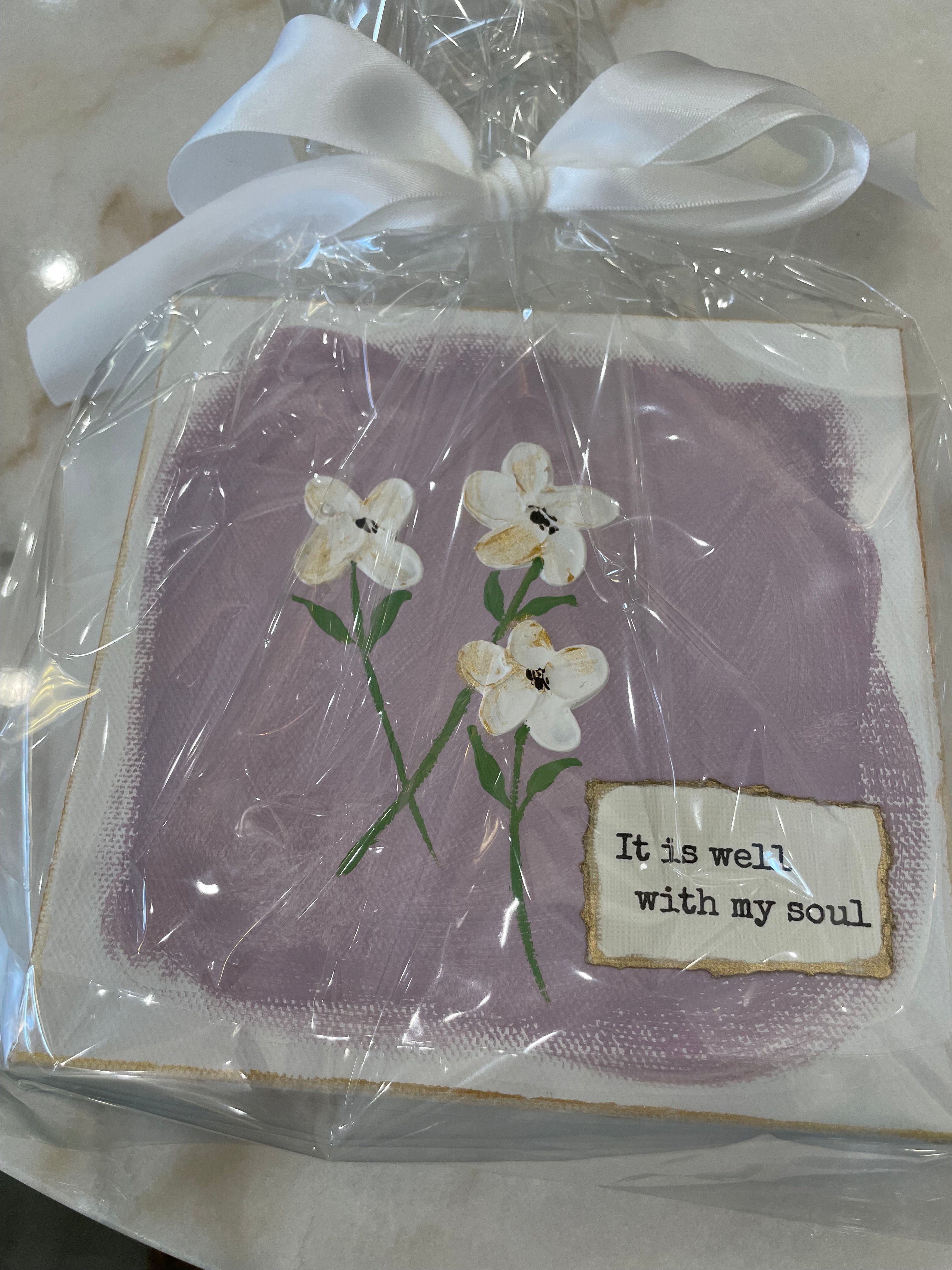 Canvas 6x6 | It Is Well With My Soul