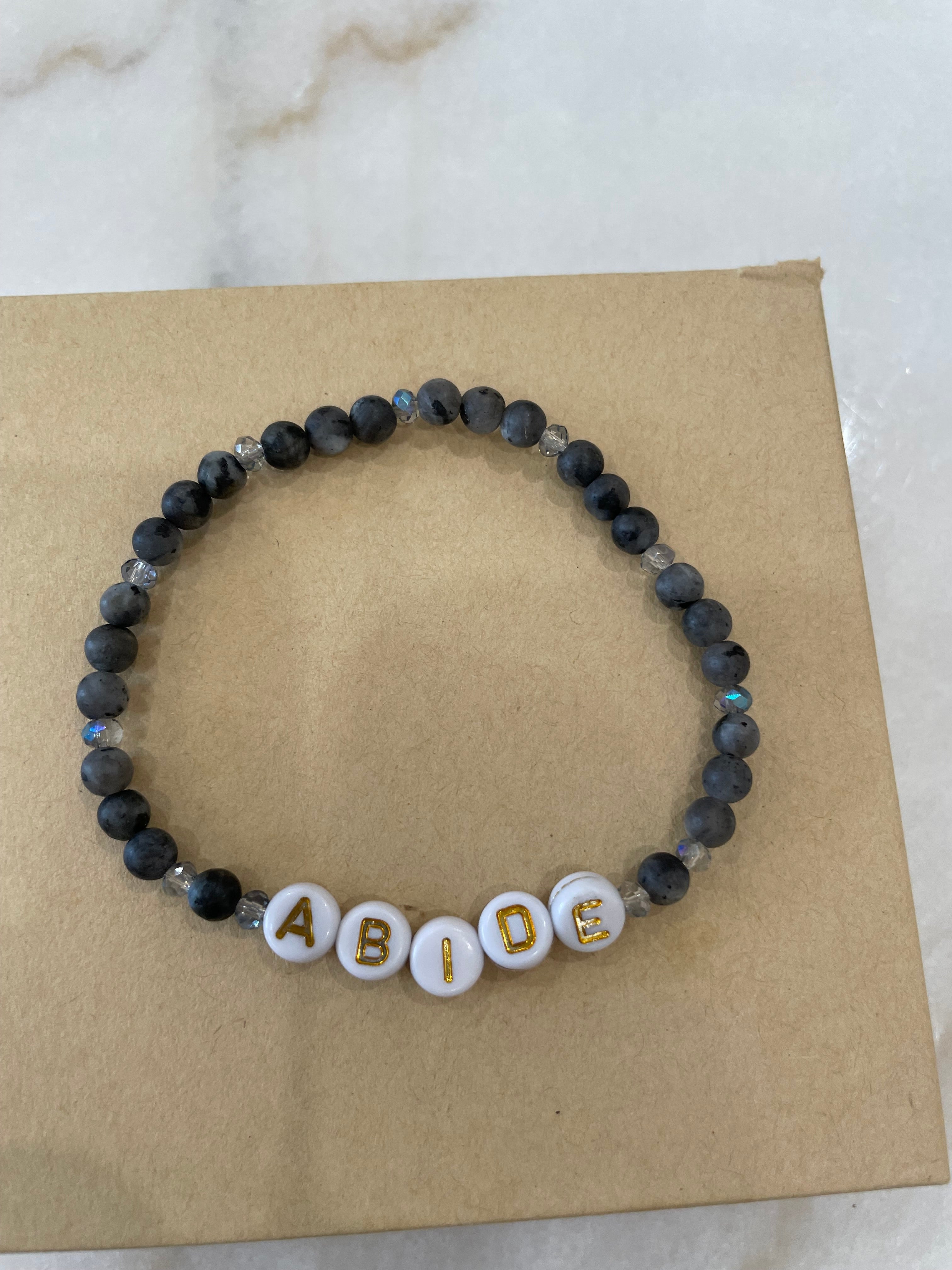 Black & Gold Bracelet | Abide
