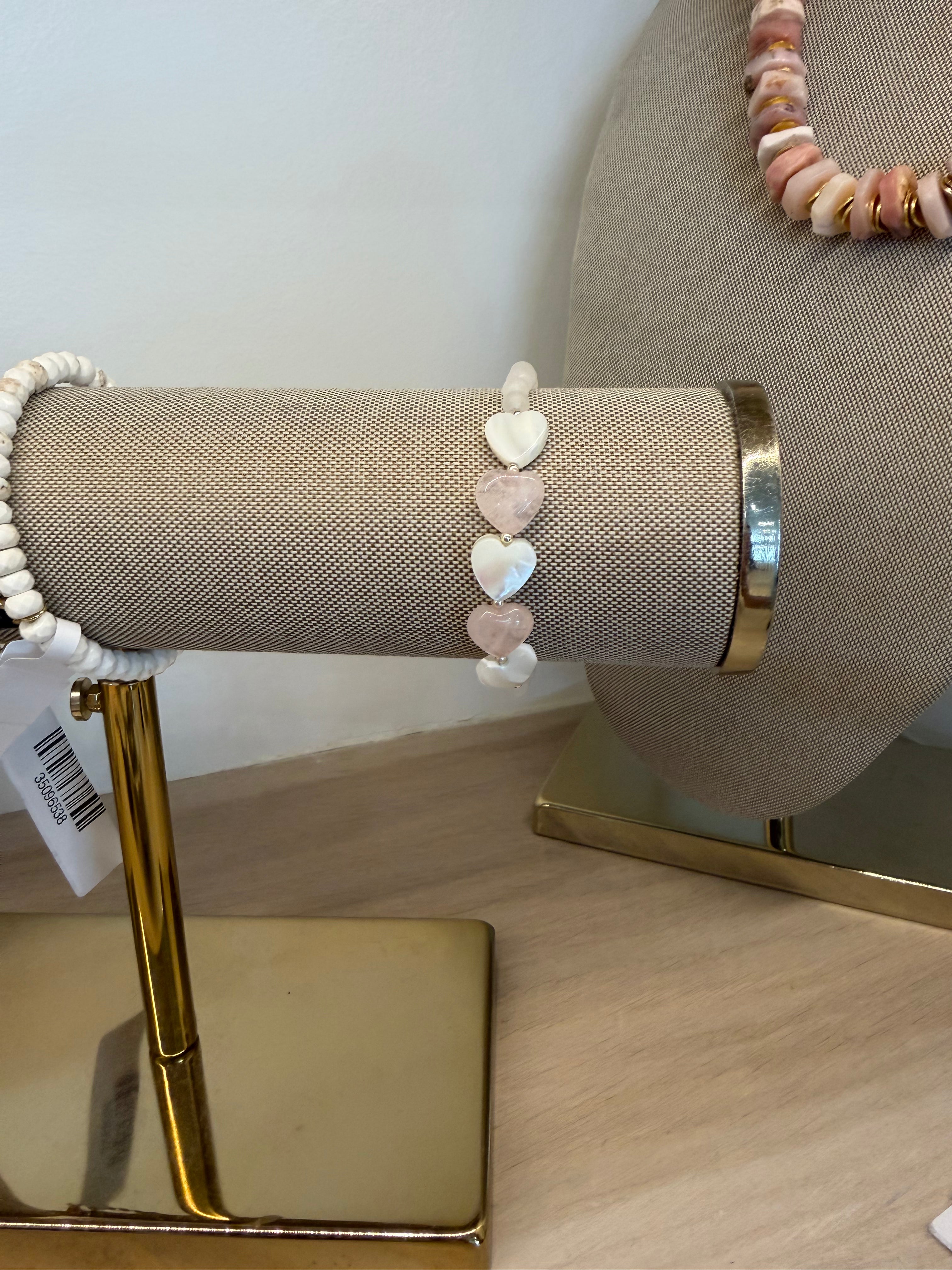 Five Heart Bracelet