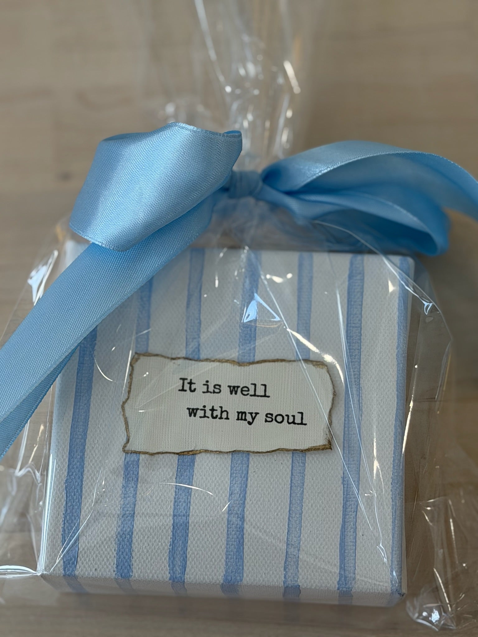 Canvas Art 4x4 |It is well with my soul