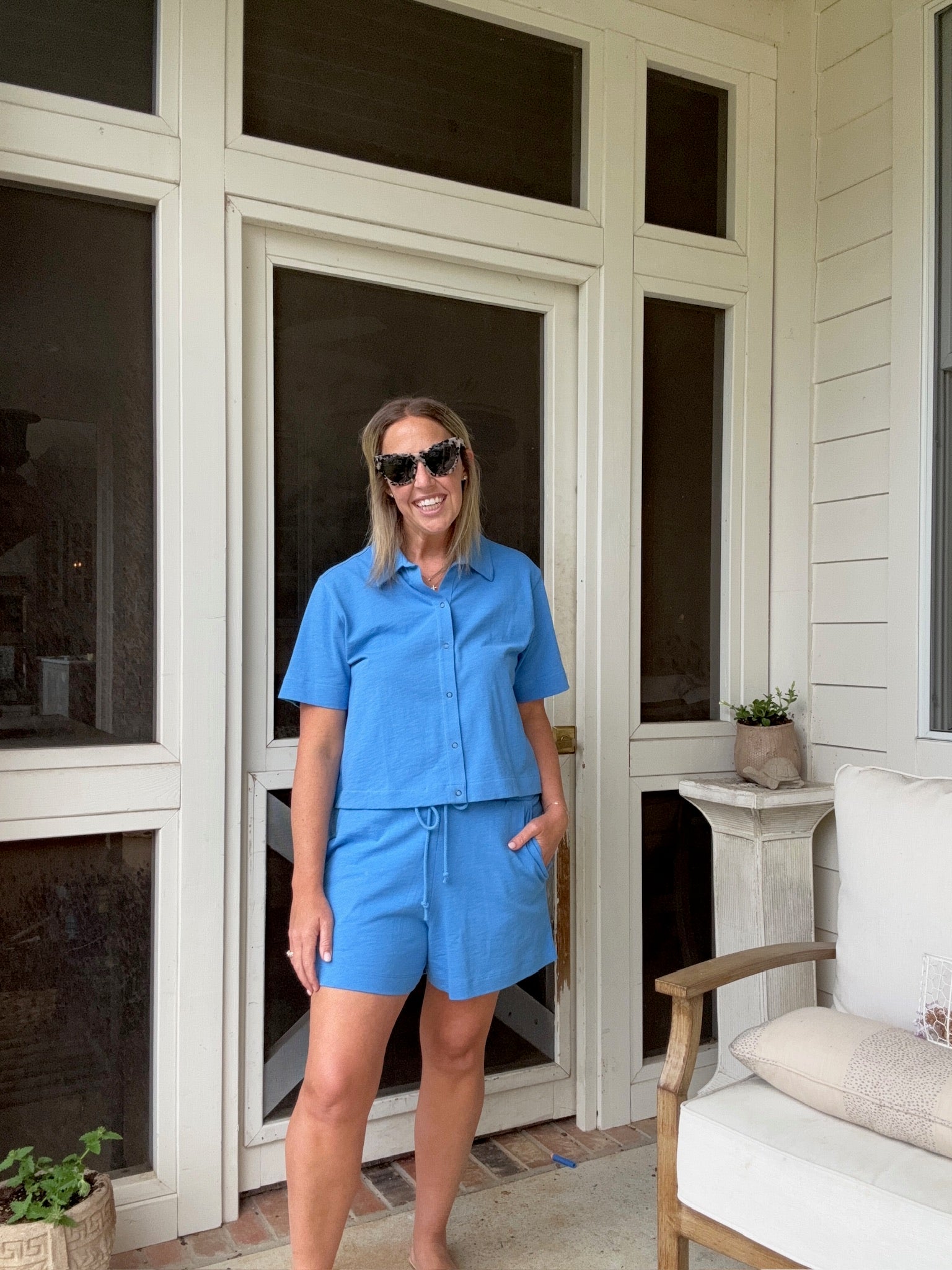Short Sleeve Button Down Tee | Regatta