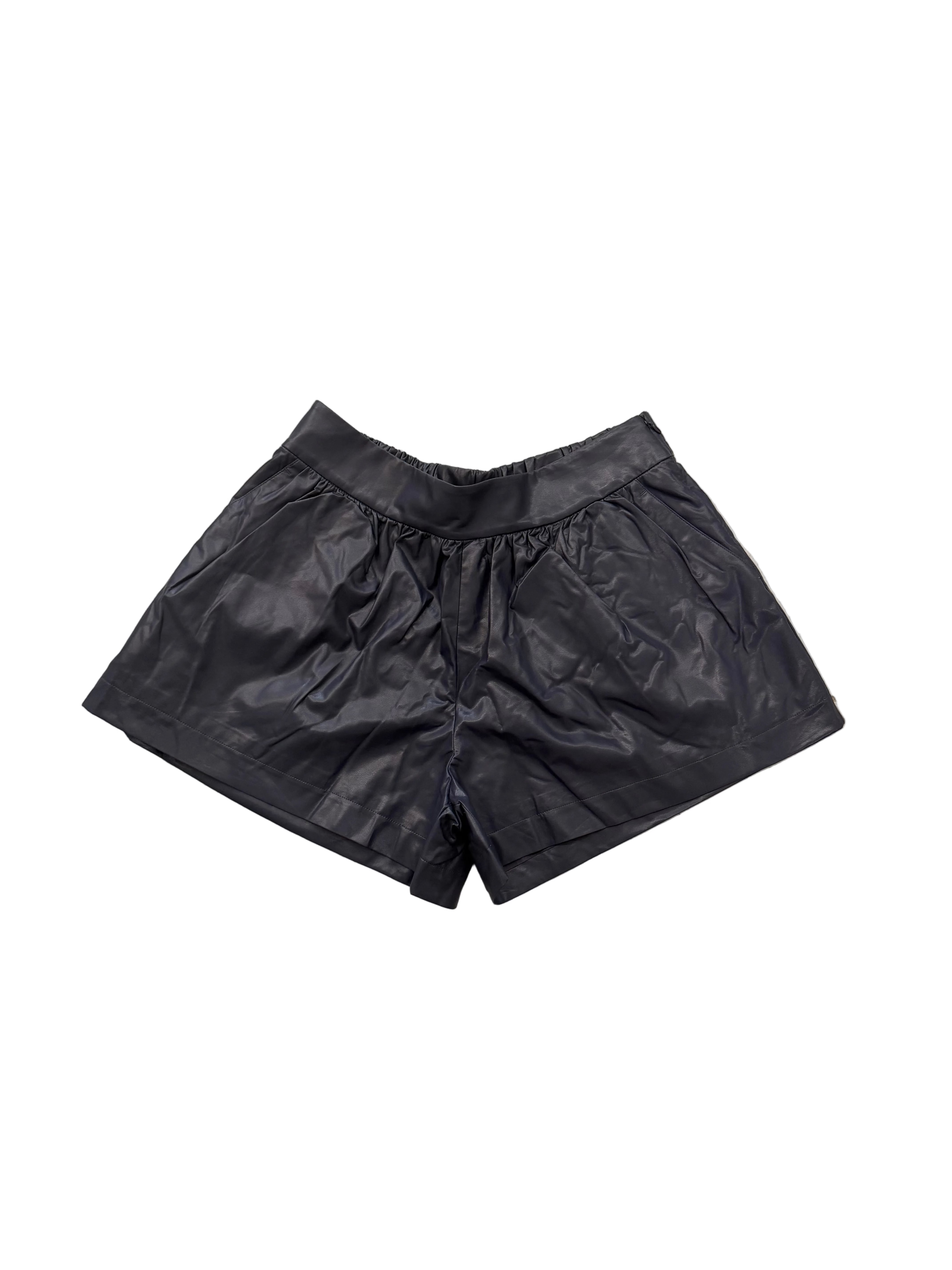 Dawson Vegan Leather Short I Oxford Navy