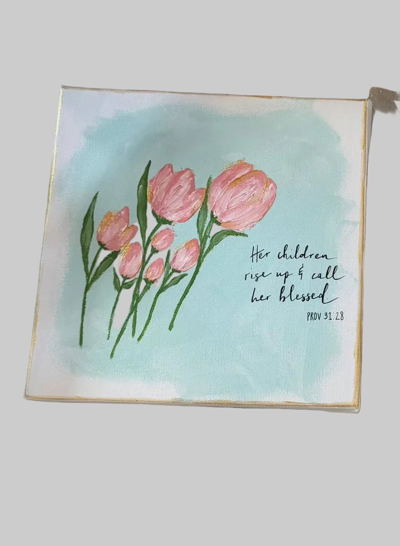 Abstract Florals 8x8 | Her Children