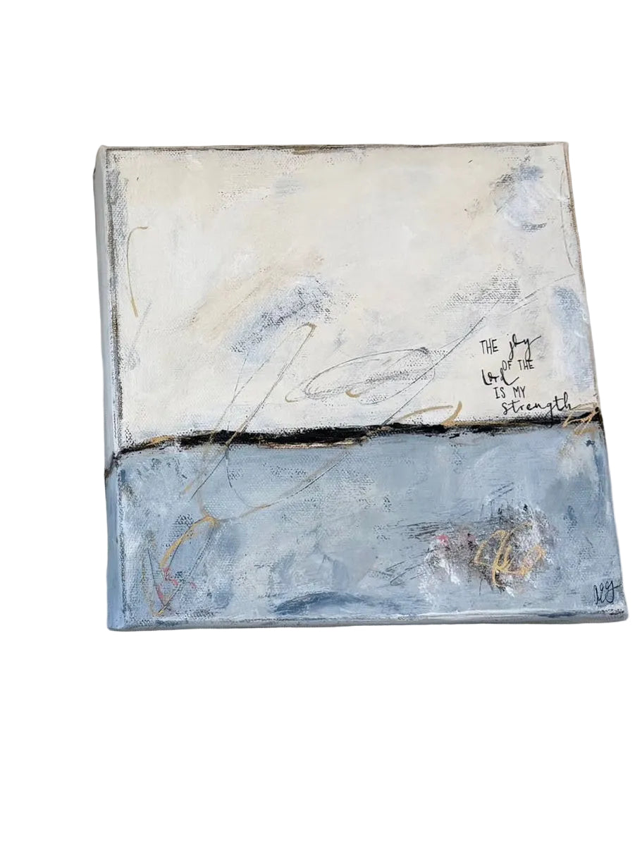 Abstract Canvas 8x8 | The Joy of the Lord