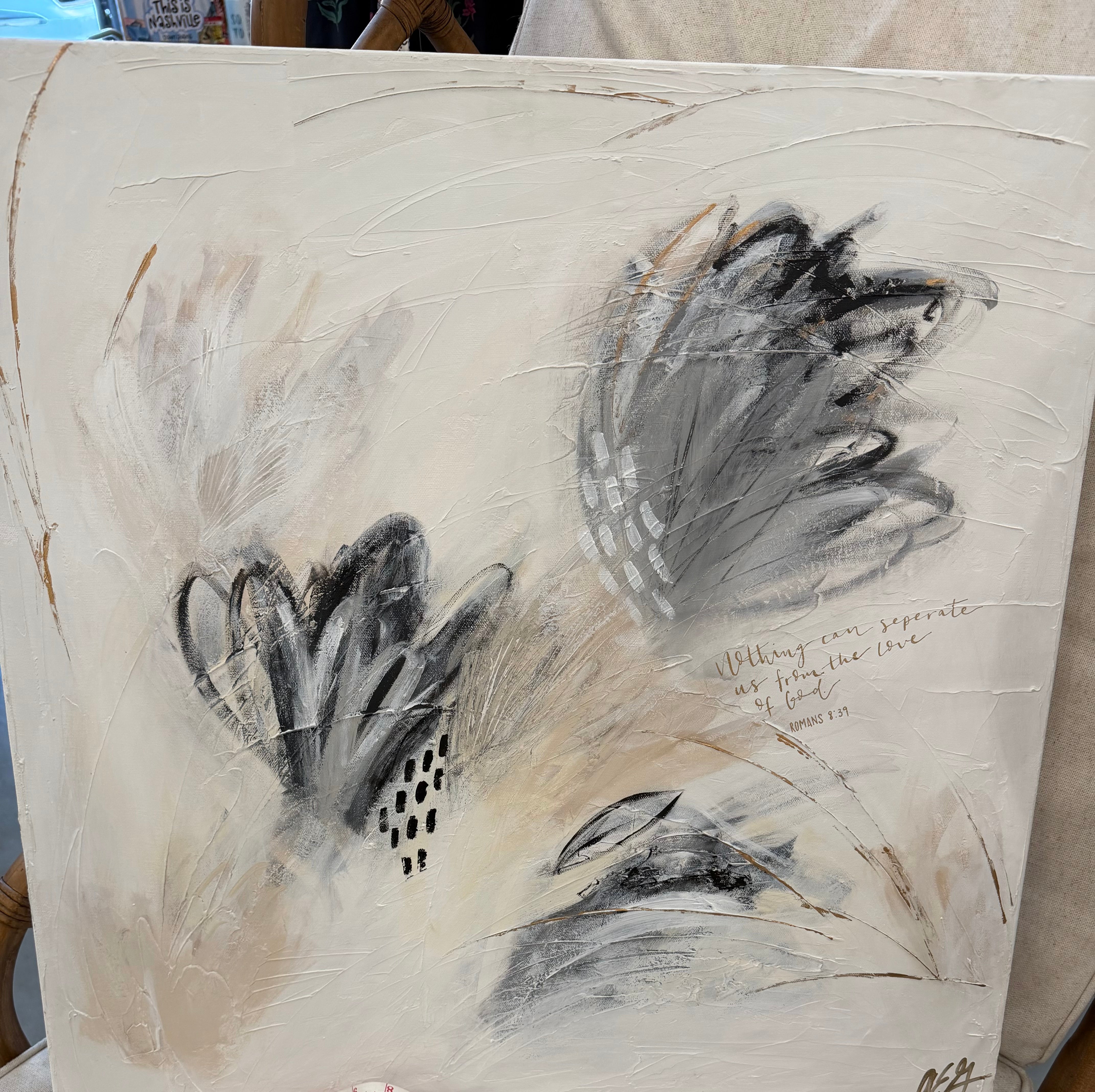 Abstract Painting 24x24 | Nothing Can Separate