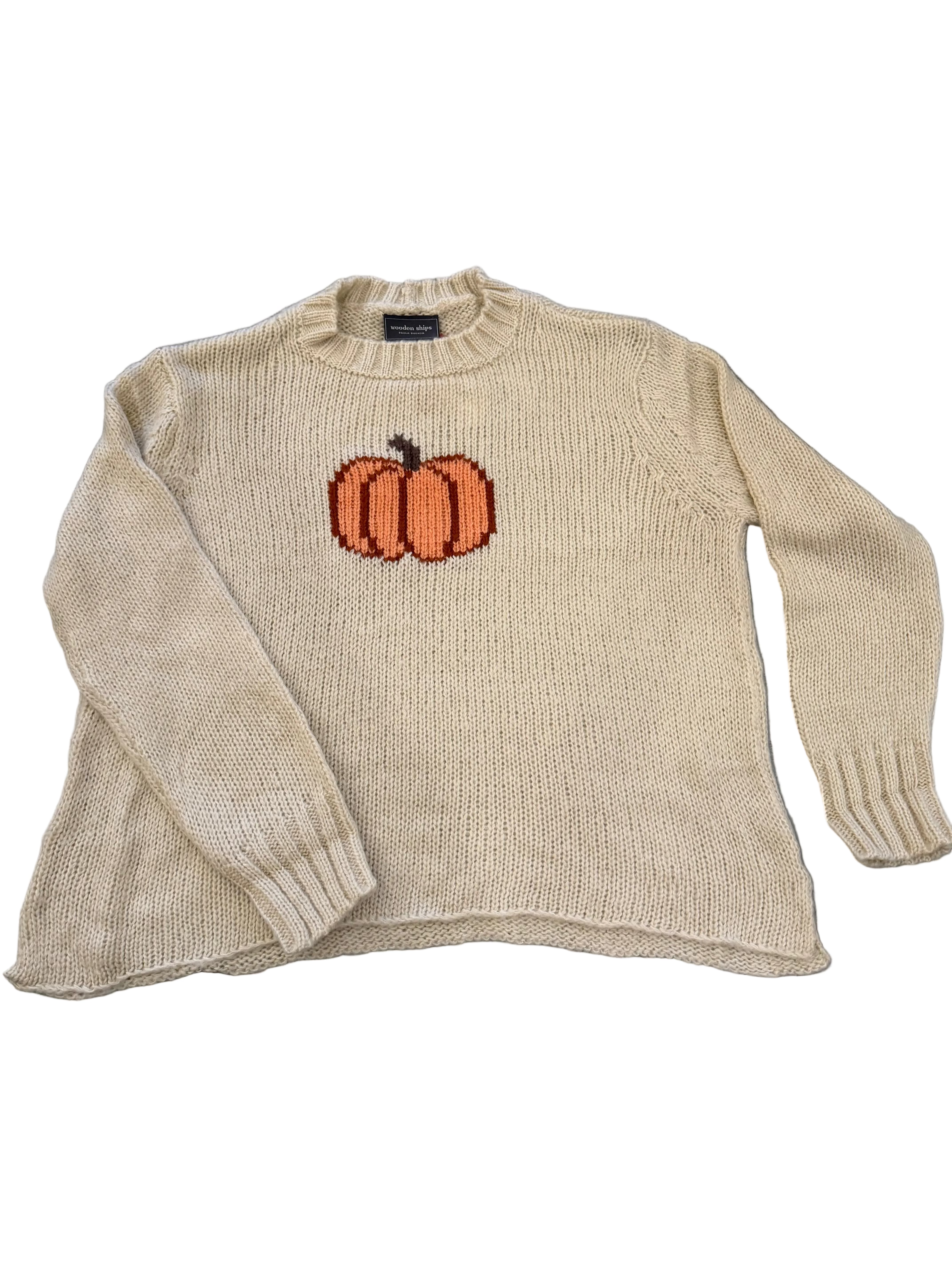Pumpkin Crew Sweater | Half Moon