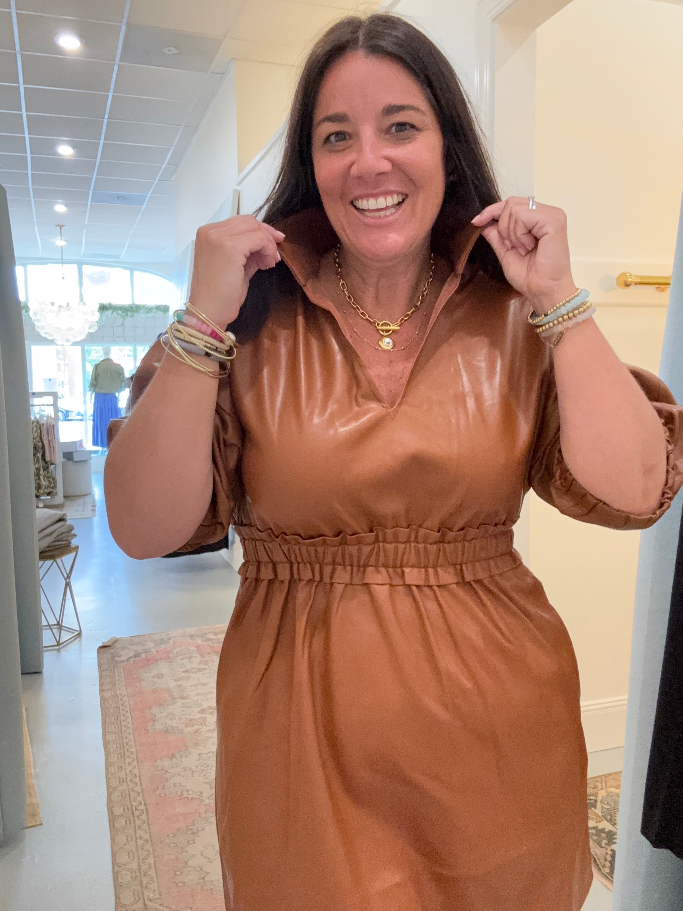 Palmer Dress Luggage Vegan Leather