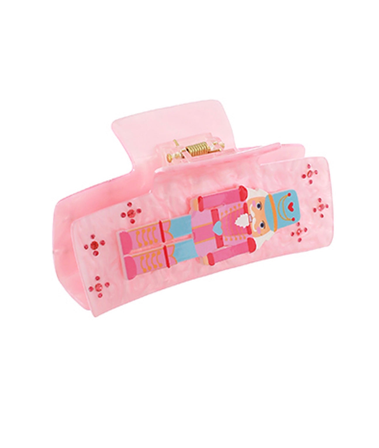 Nutcracker Hair Claw Clip | Pink