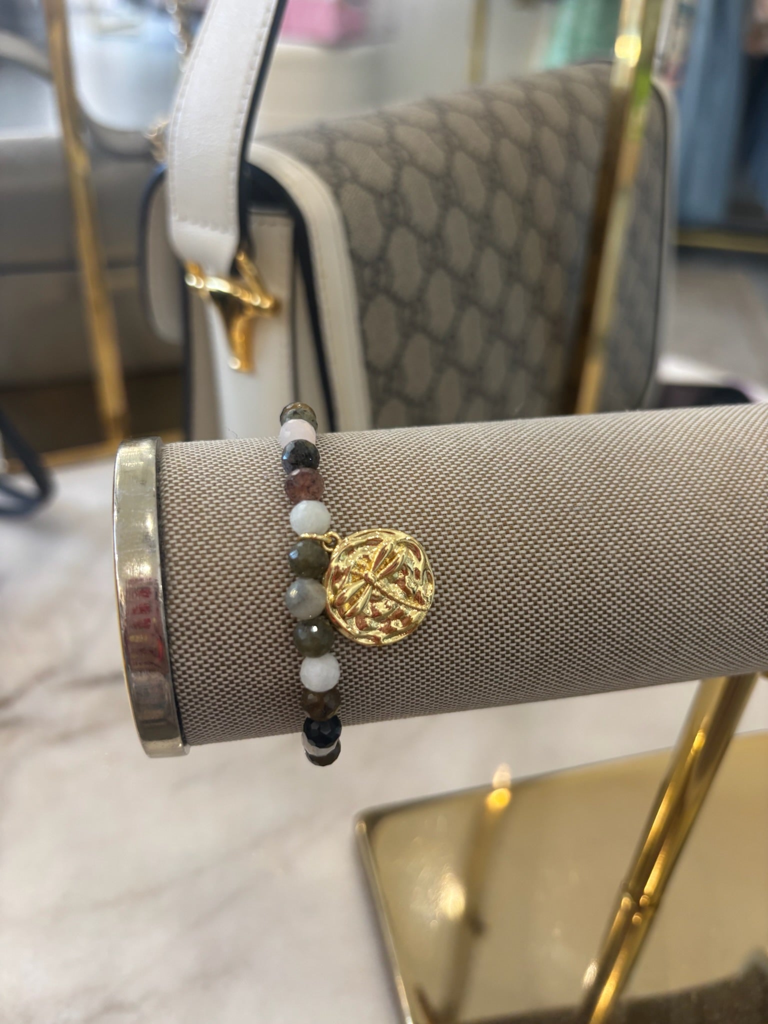 Multi Colored Bracelet | Dragonfly Coin