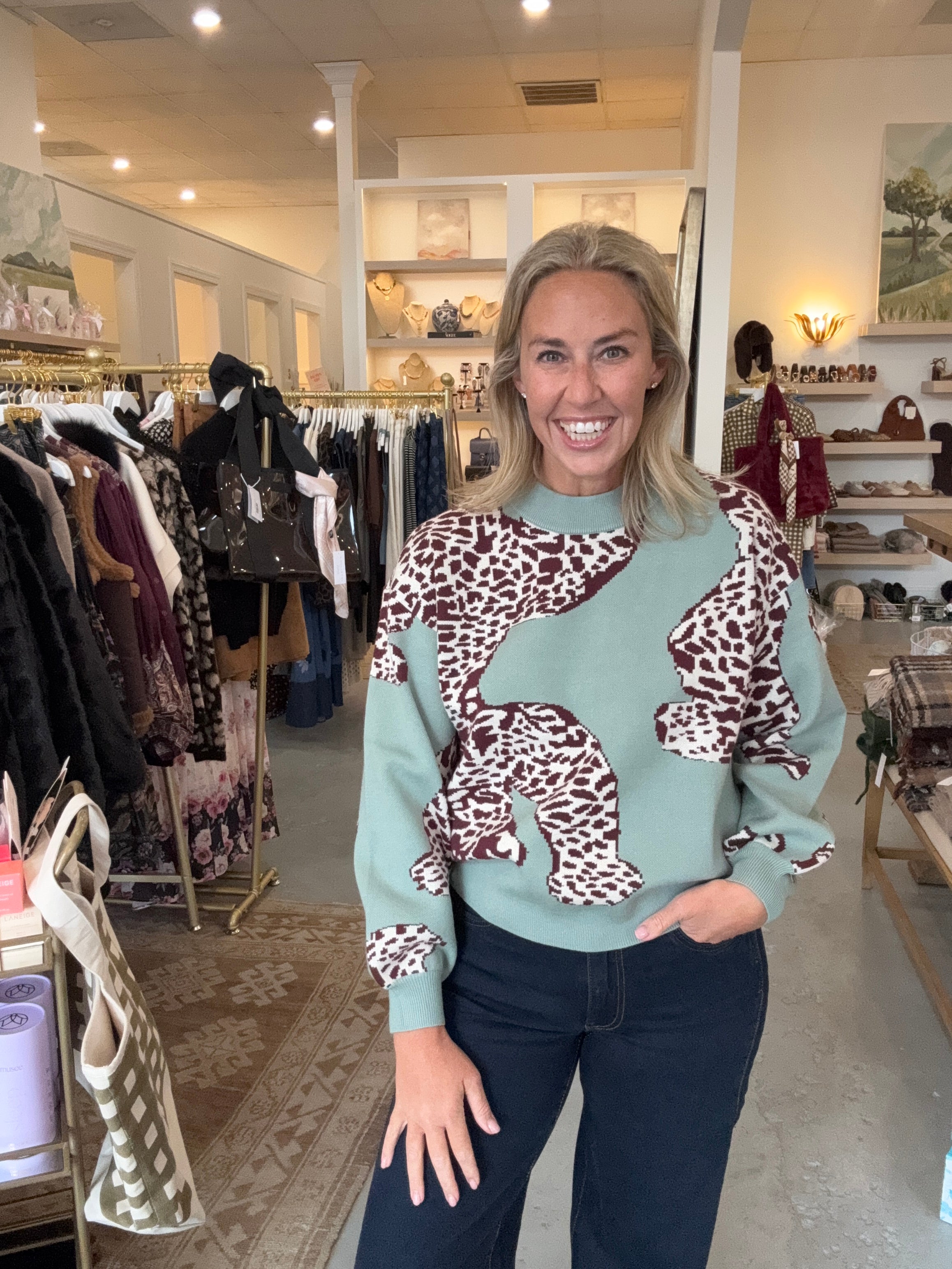 Miller Sweater | Catwalk Mint