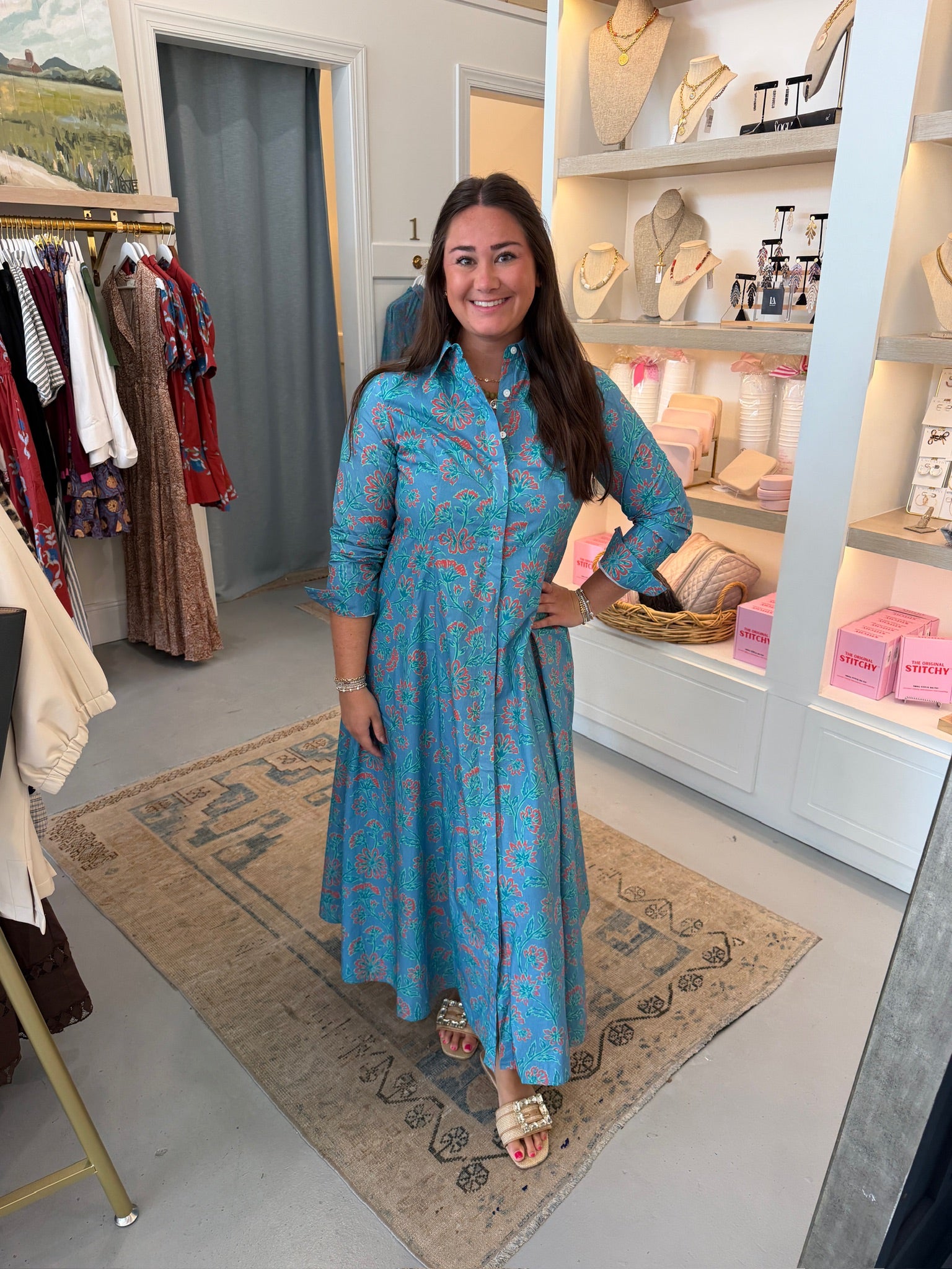 Classic Shirtdress I Brook Garden