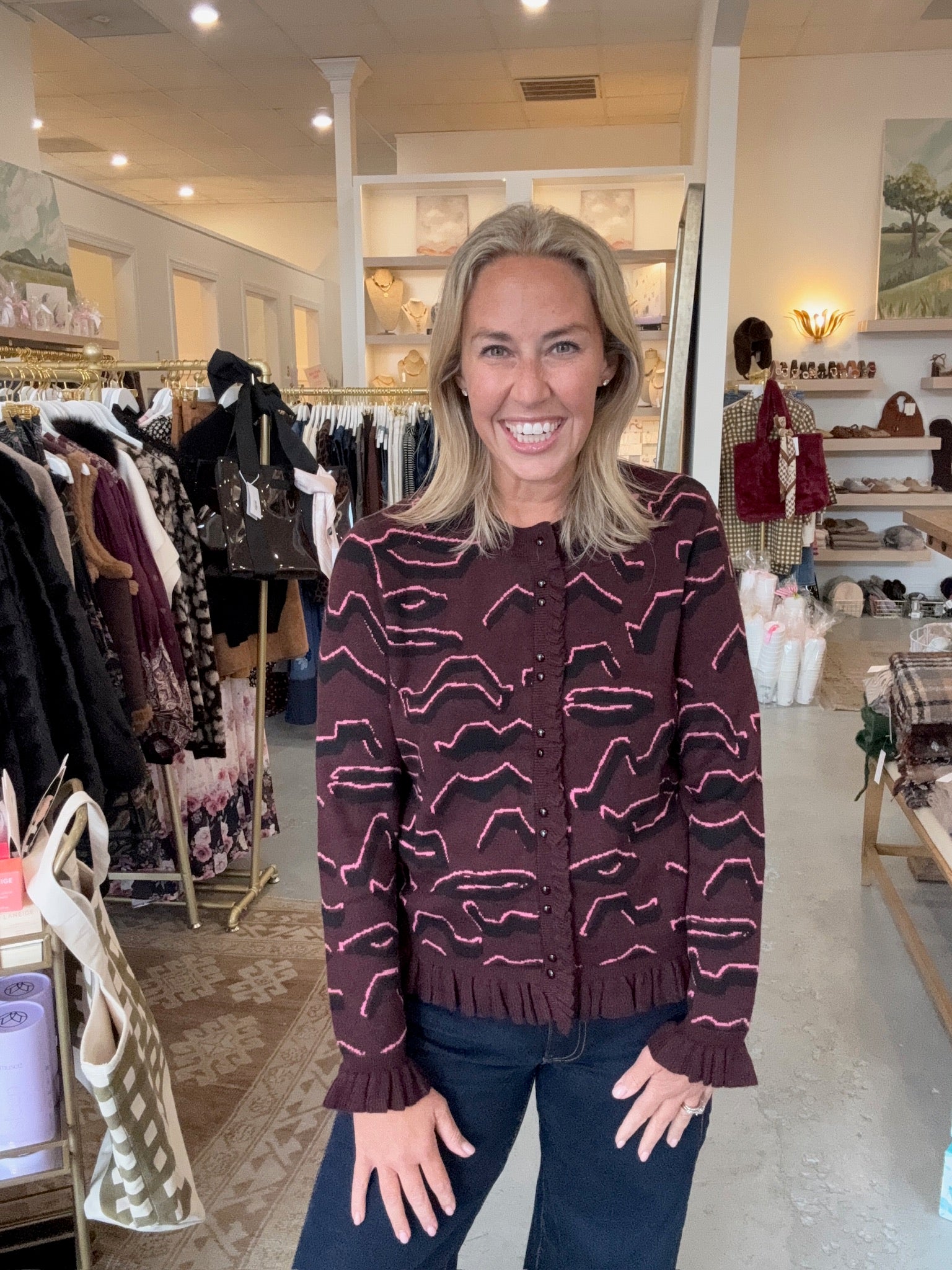 Sutton Cardigan | Tibetan Tiger