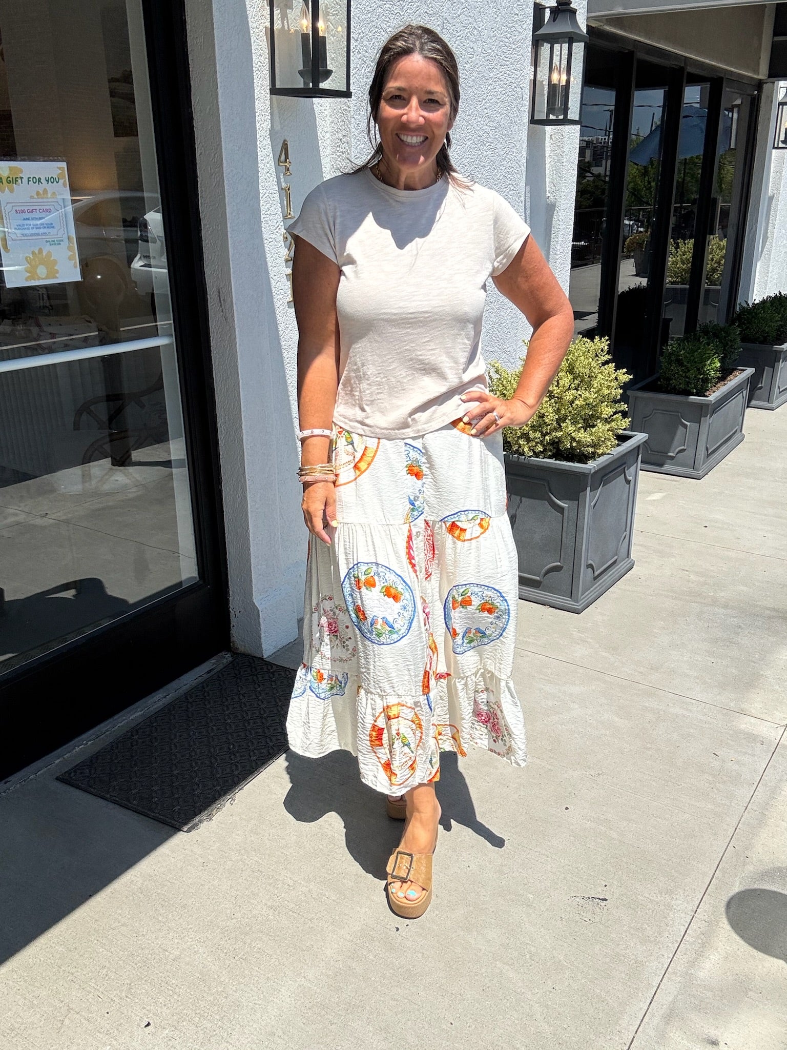 Julie Skirt | Cream