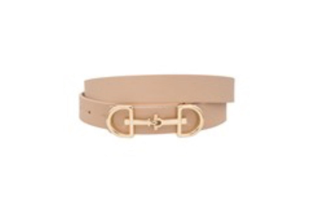 Horse Bit Buckle 2 | Taupe