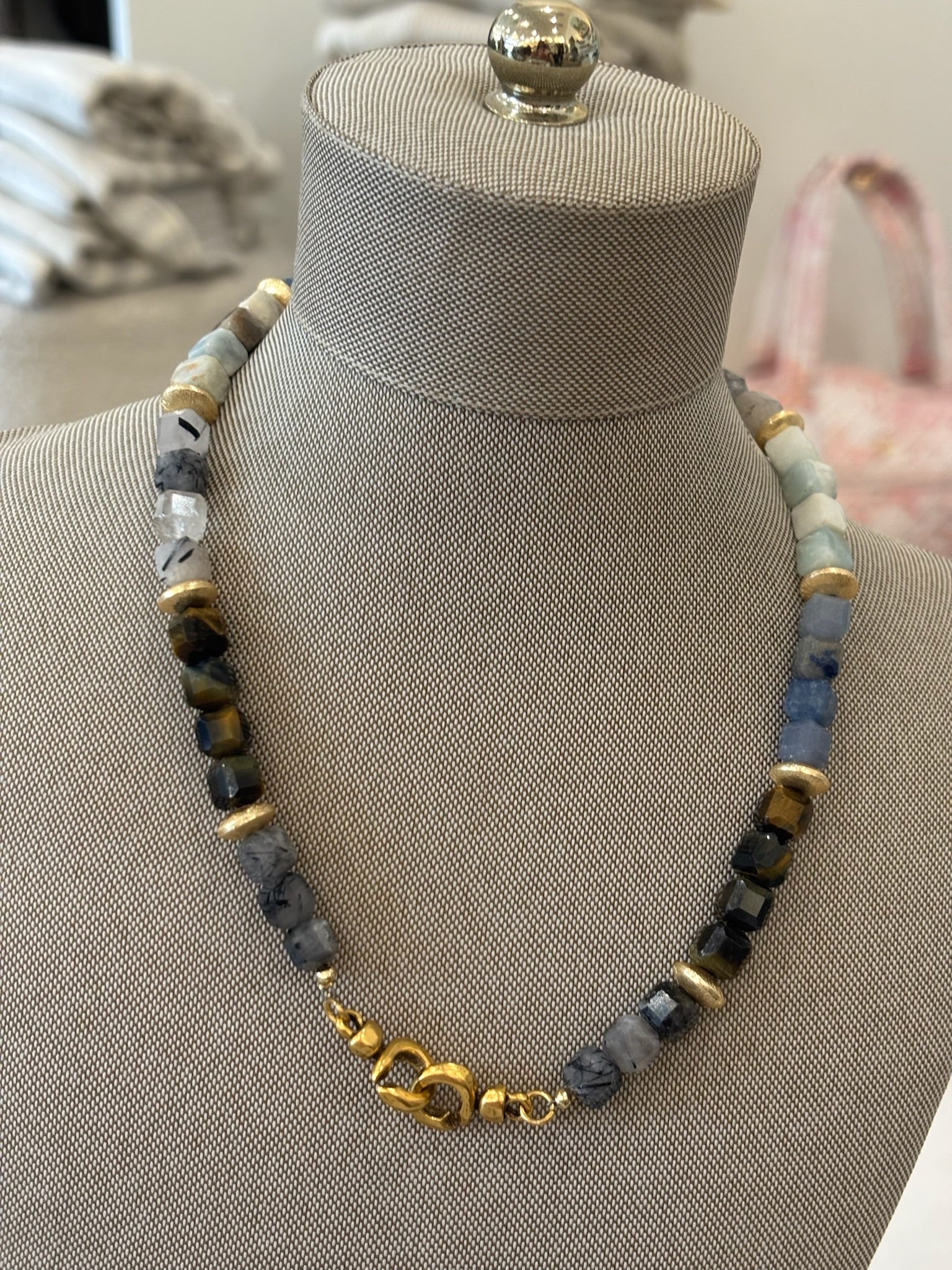 Multi Colored Stones | Blue, Tiger, Grey