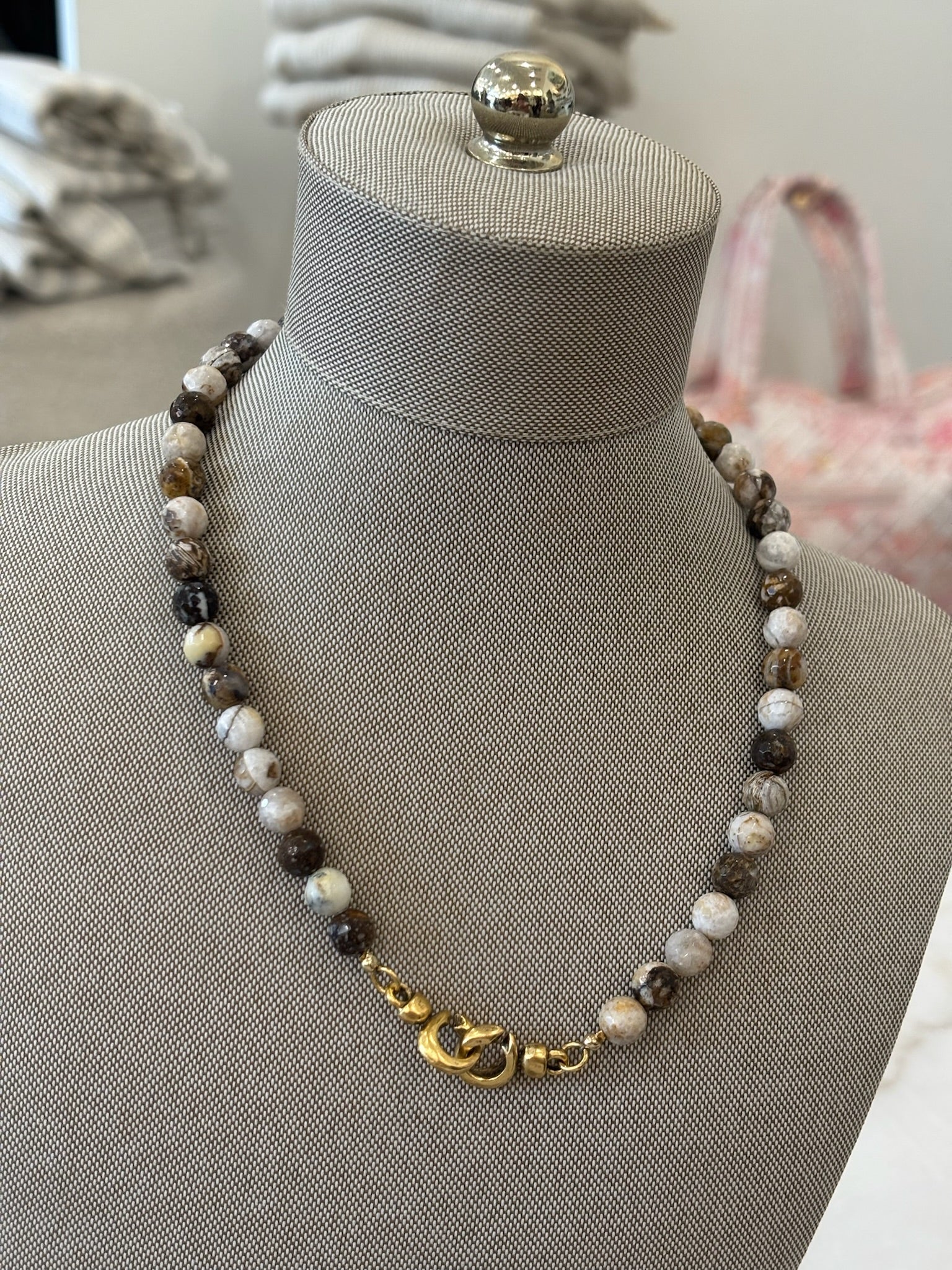 Multi Colored Stones | Light Brown
