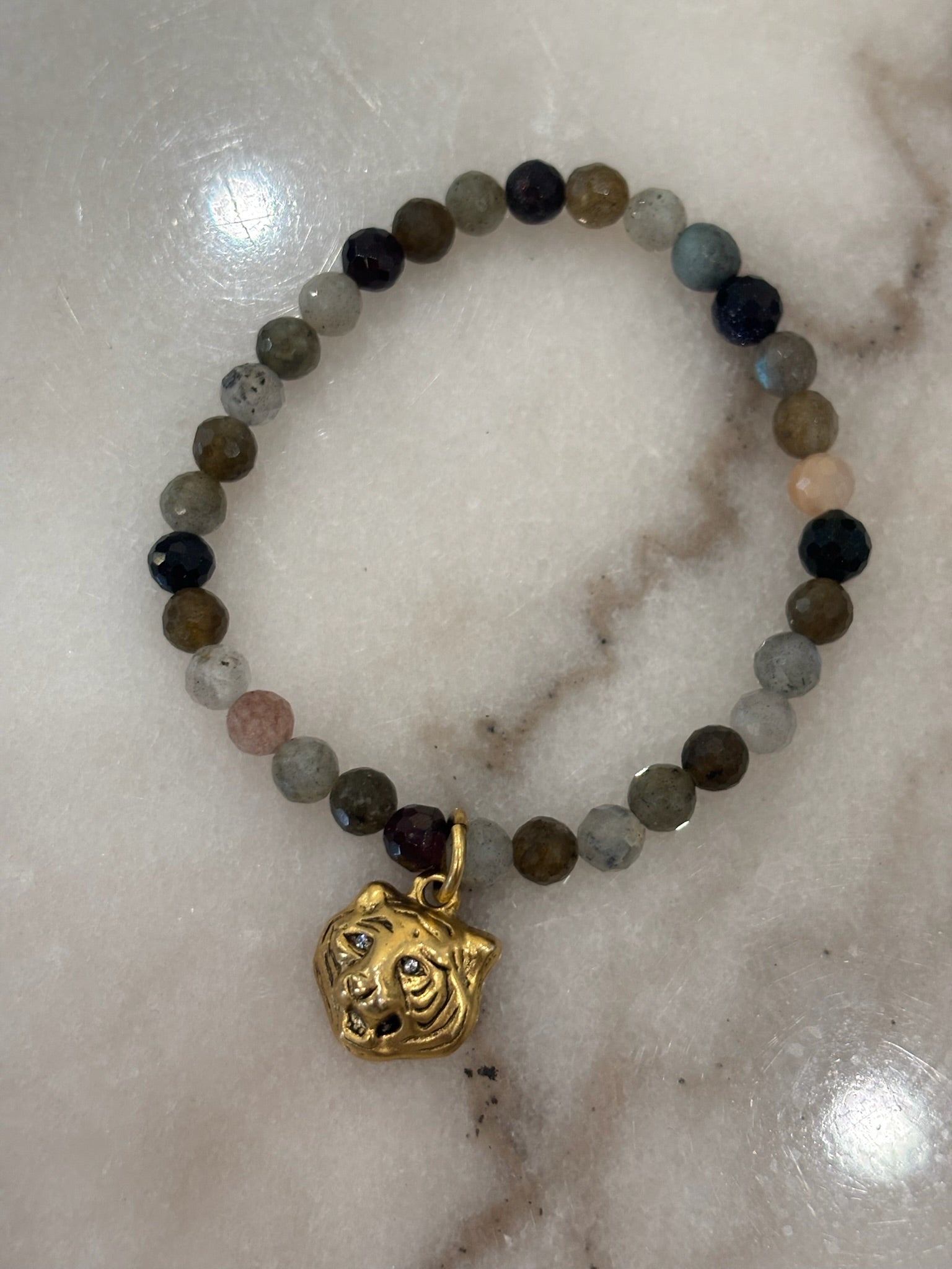 Beaded Bracelet | Tiger