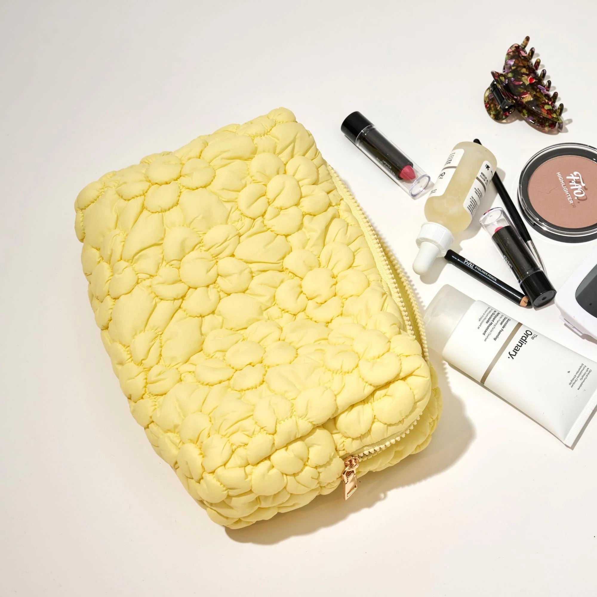 Flora Pop Cosmetic Bag | Butter