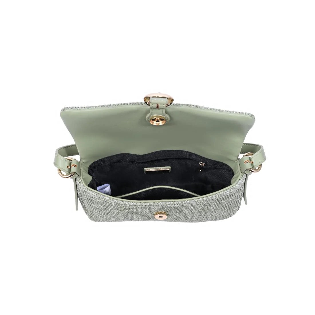 Gloria Straw Purse | Sage