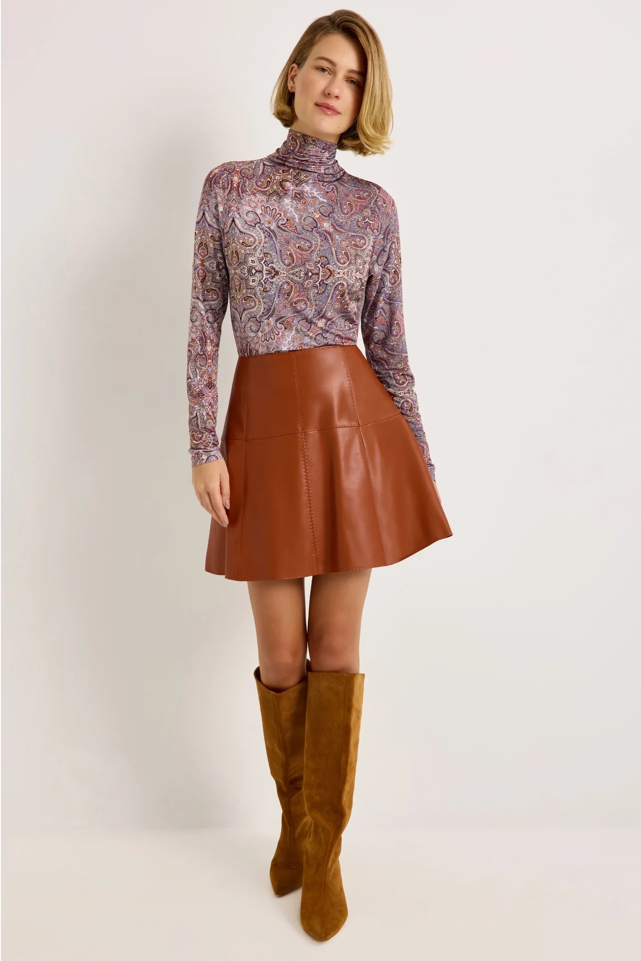 Crawford Skirt | Bisque
