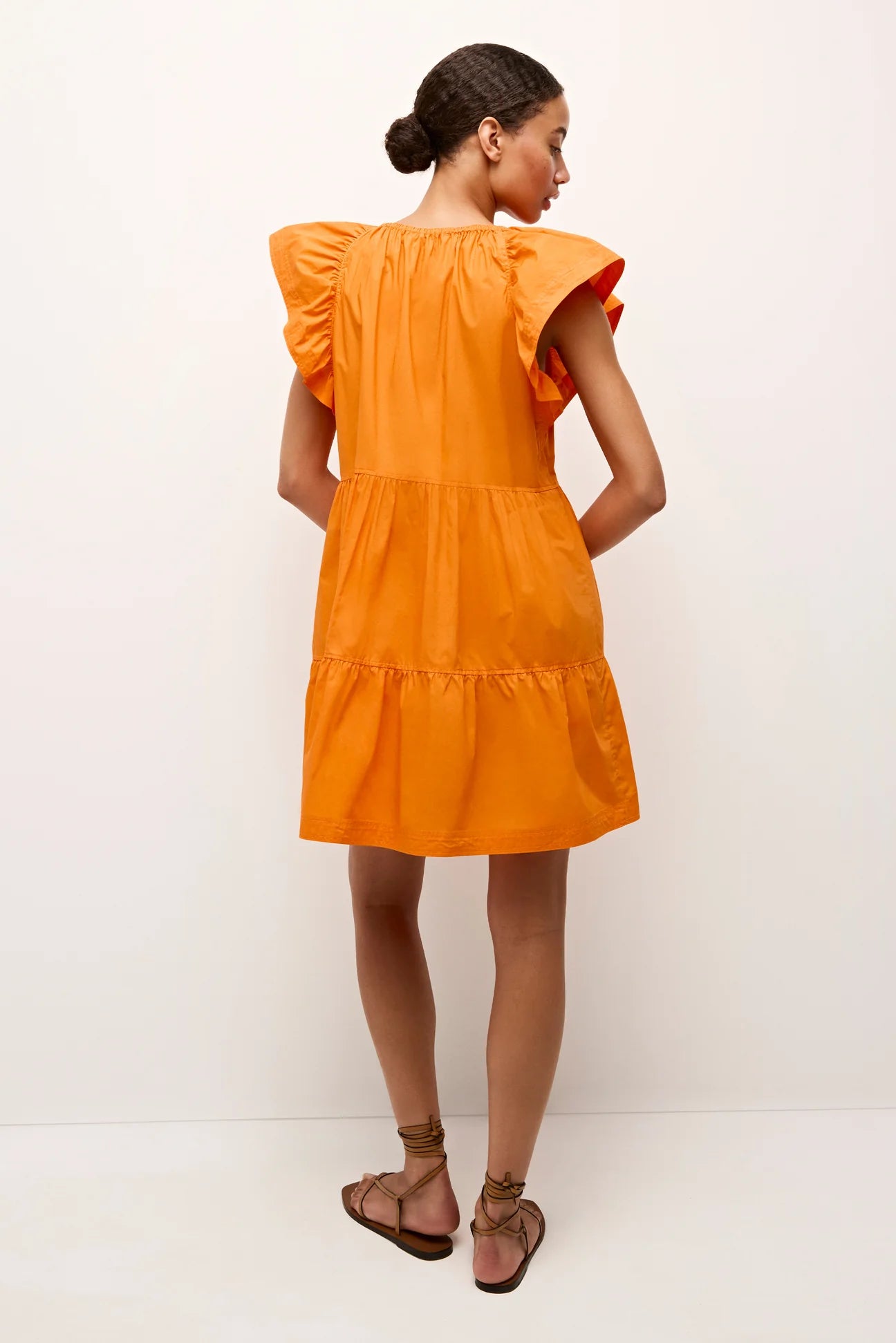 Kara Dress | Tangerine