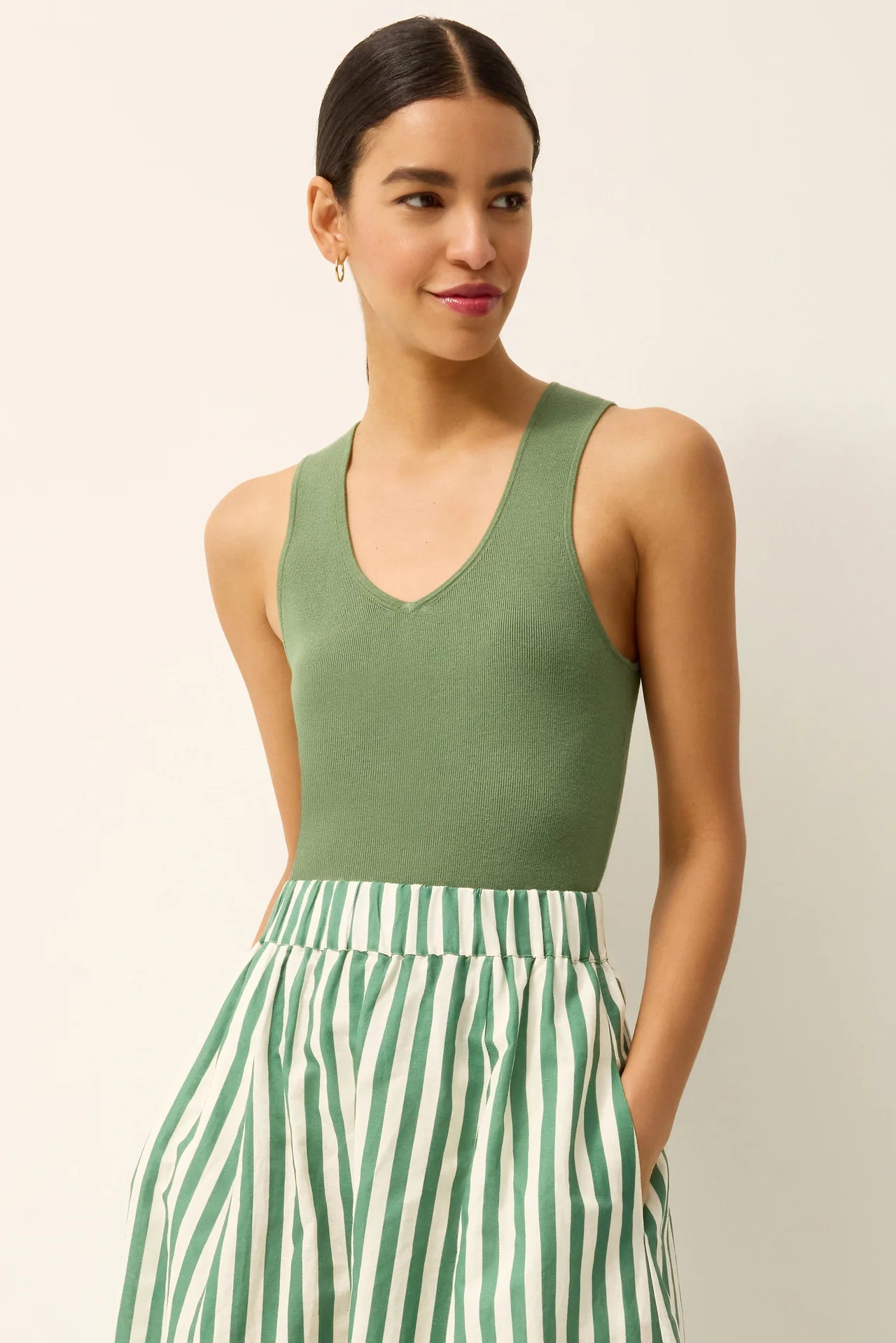 Miranda Tank | Evergreen