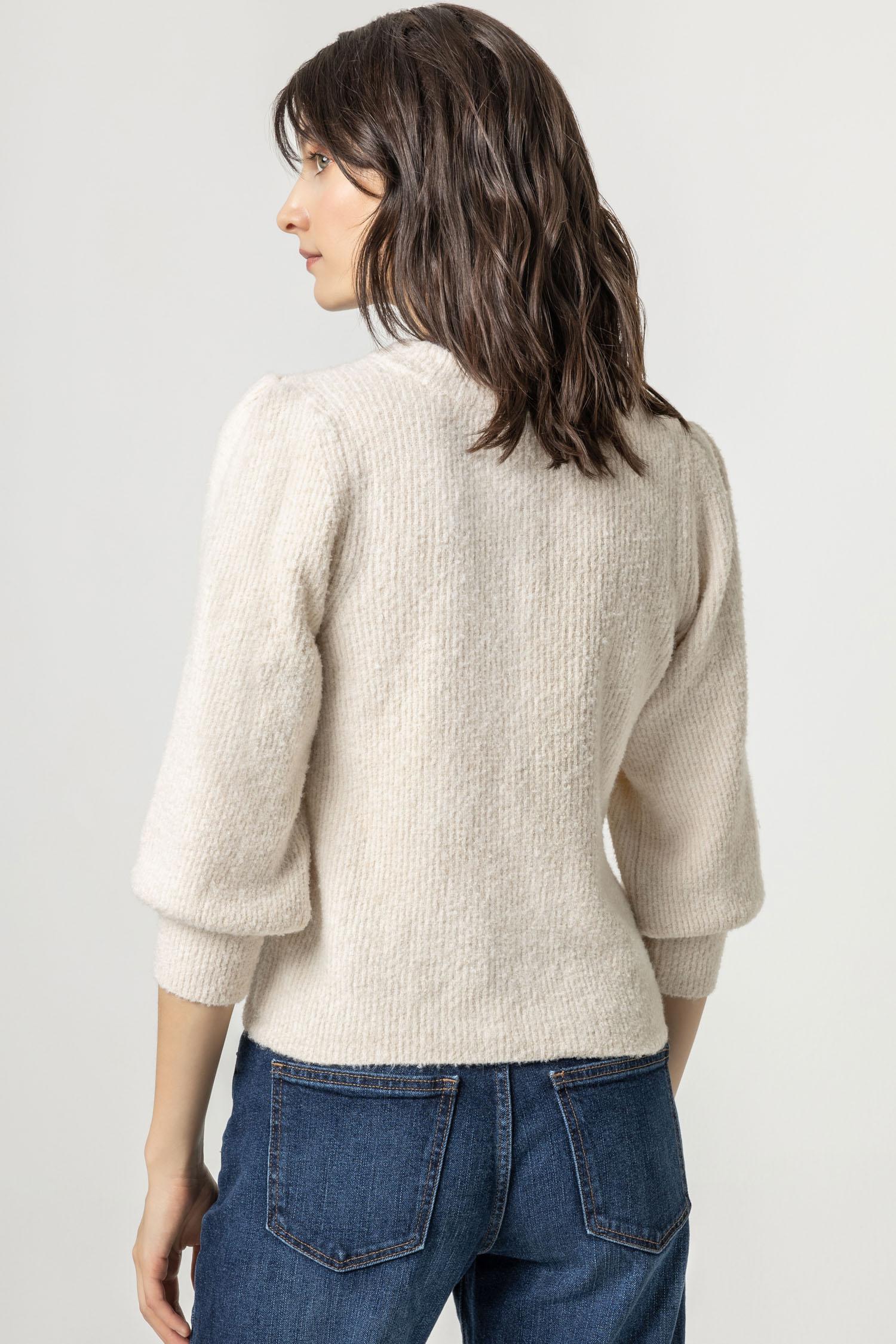 3/4 Puff Sleeve Sweater