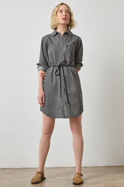 lilla p denim dress Lilla P Easy Pocket Tunic Dress- Ink By Request