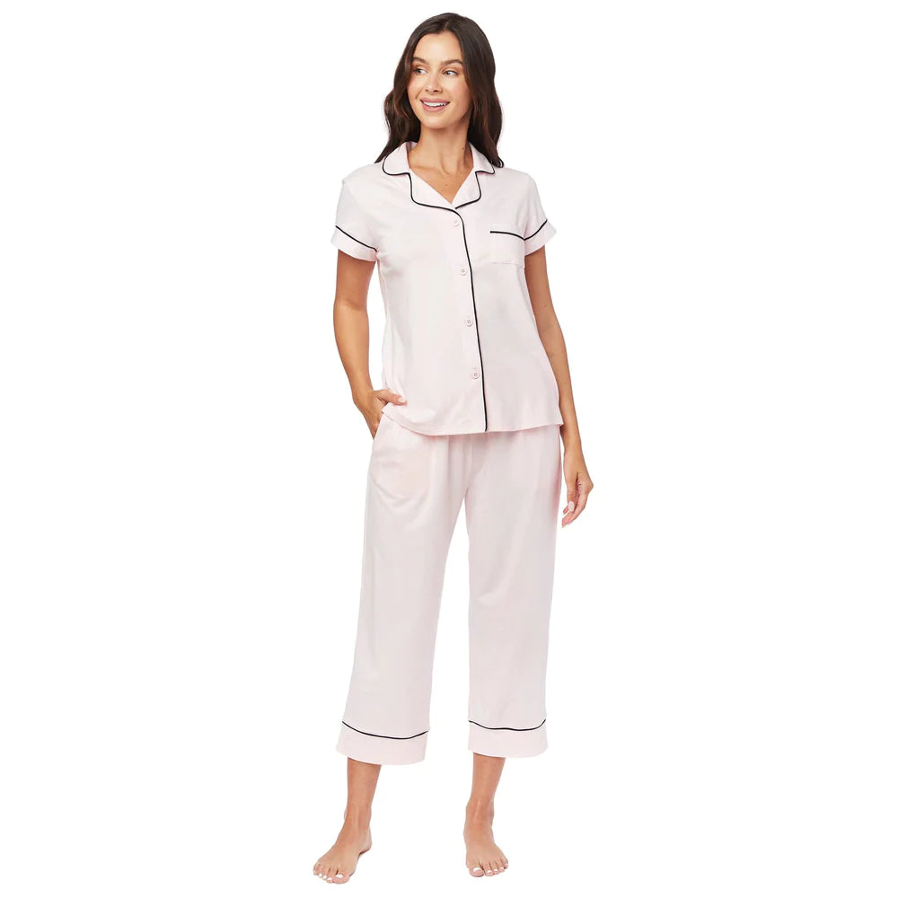 Pima Knit Capri Pajama Set