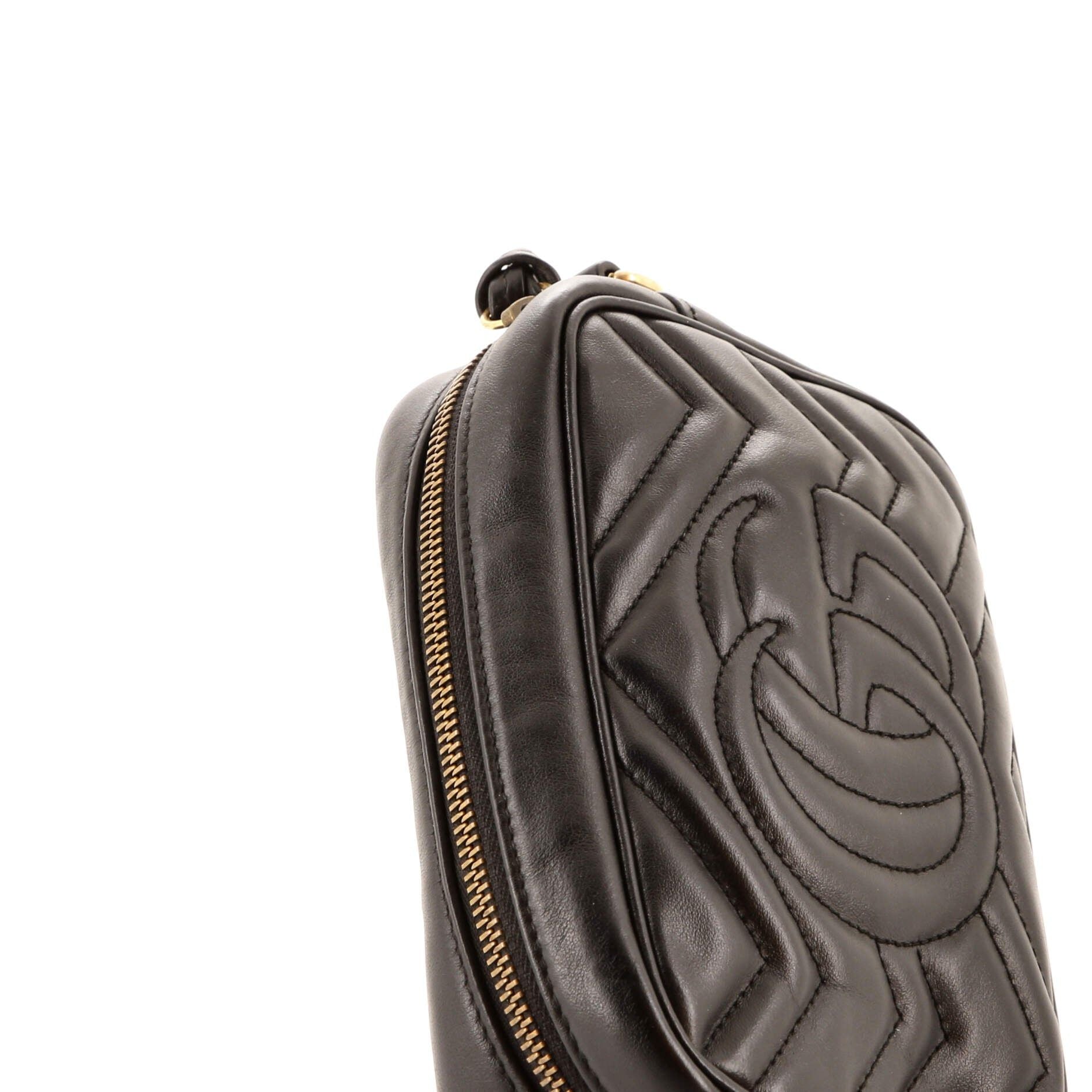 Gucci Mini GG Marmont Shoulder Bag, Matelasse Chevron