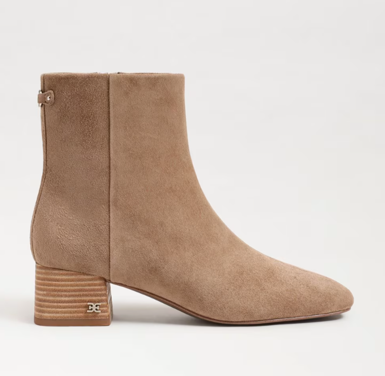 Paige Bootie | Almond Taupe