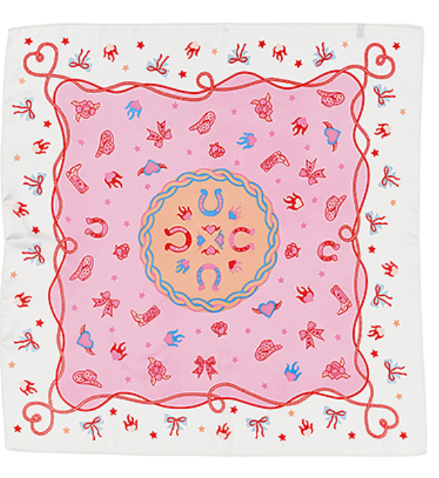 Cowgirl Bandana | Pink