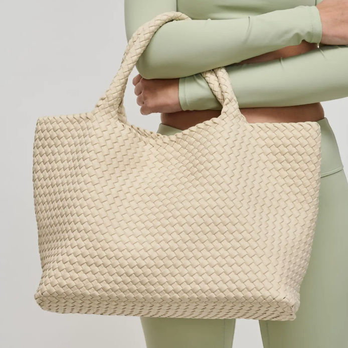 Sky's the Limit Large Tote | Cream