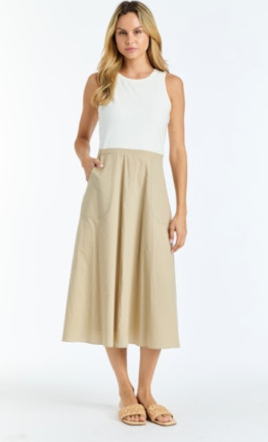 Drew Alaia Dress | Textured Cotton Crunch White Stone Design | K. McCarthy Drew Alaia Dress | Textured Cotton Crunch White Stone Design | K. McCarthy