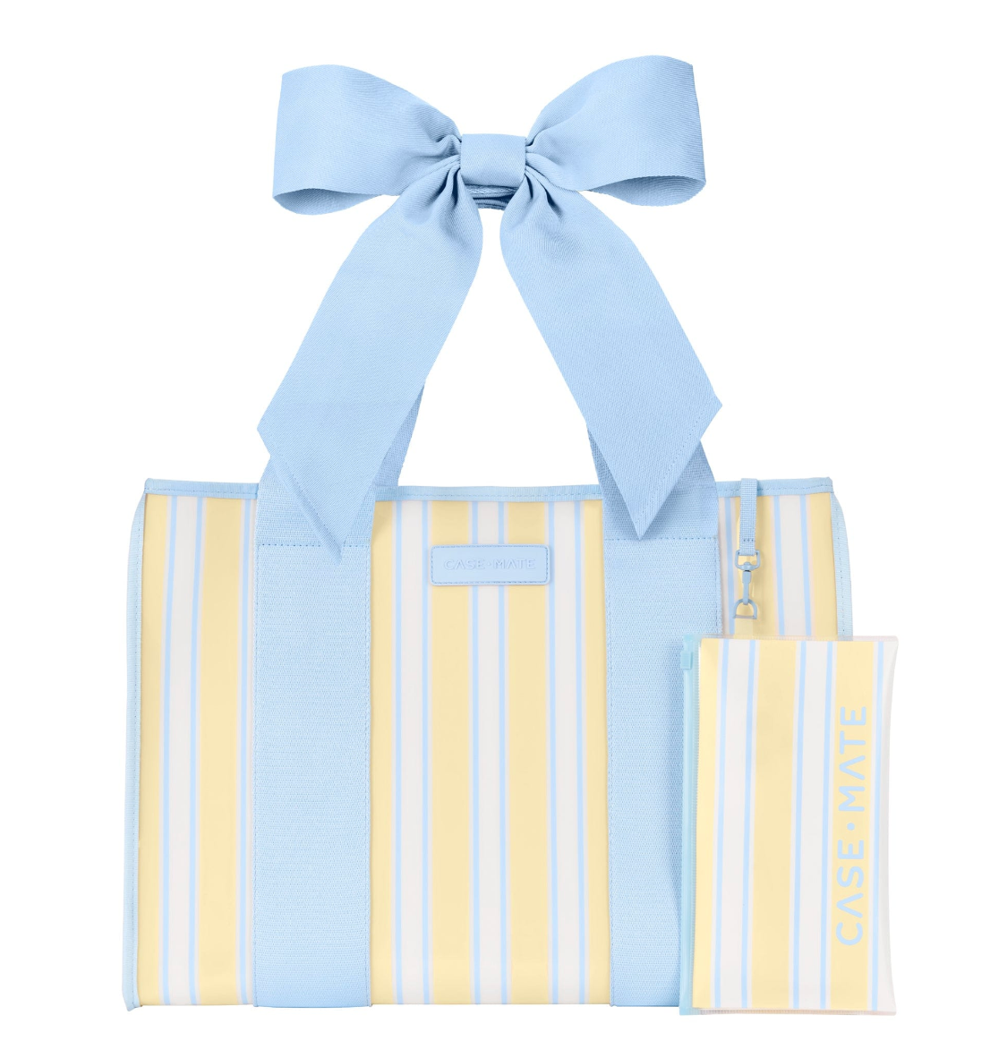 Case Mate Jelly Tote | Cabana Stripe Bow
