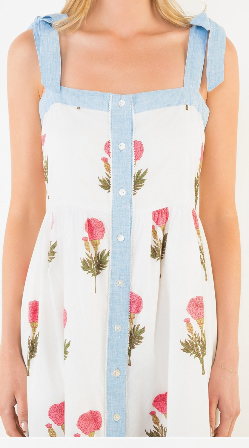 Gretchen Dress | White