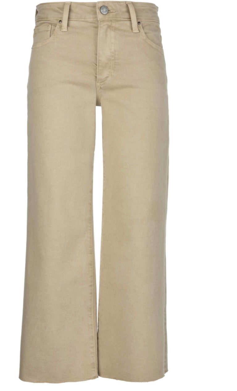 Charlotte High Rise Wide Leg | Oat
