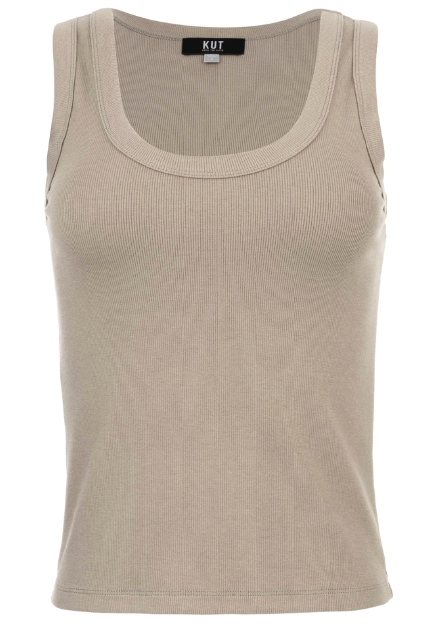 Anastasia Tank | Taupe