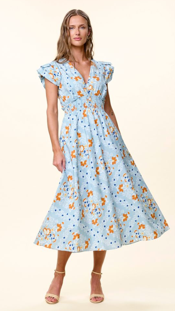 Sveva Midi Dress | Vespara